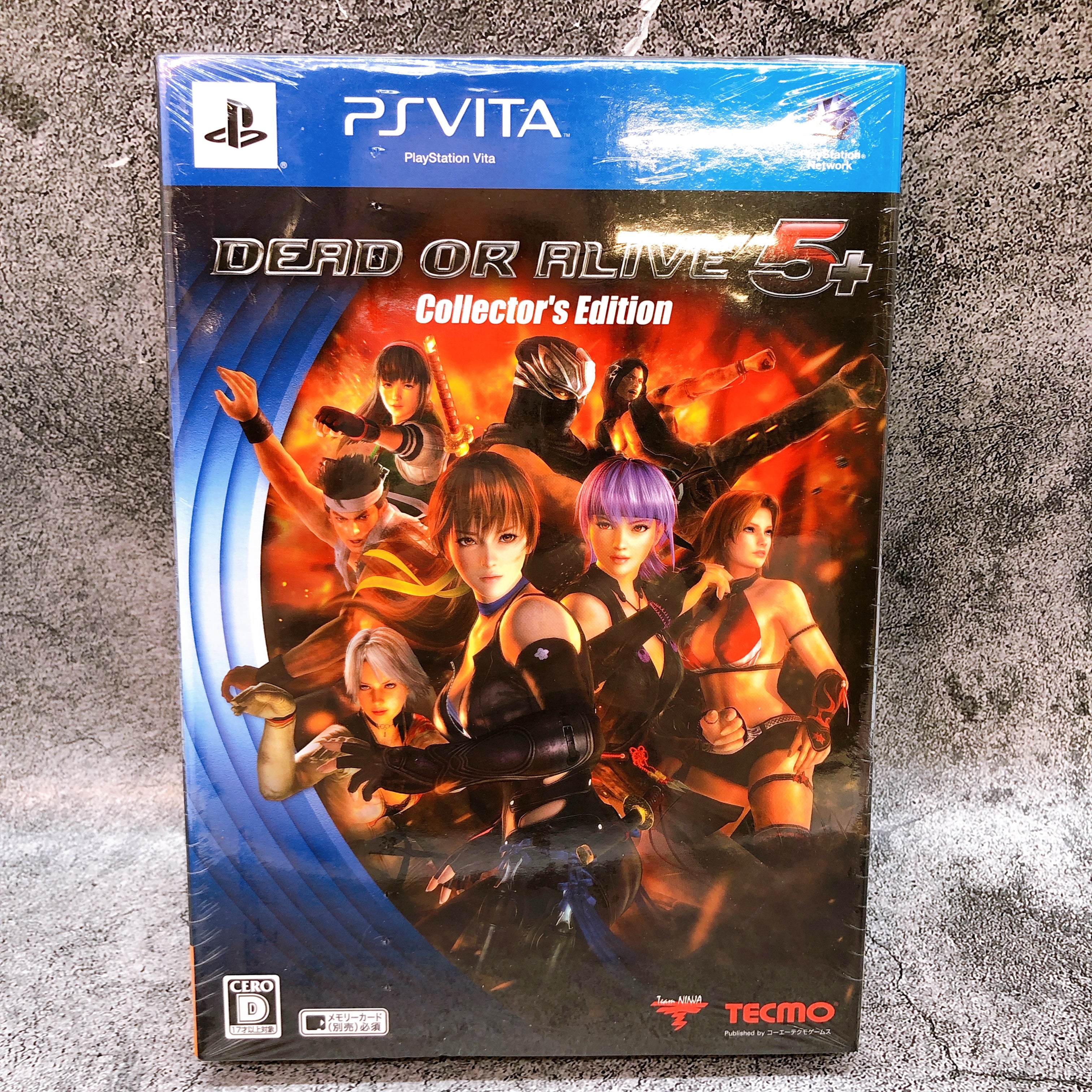 Playstation Vita Dead or Alive 5 Plus Collector's Edition PSV Koei Game New
