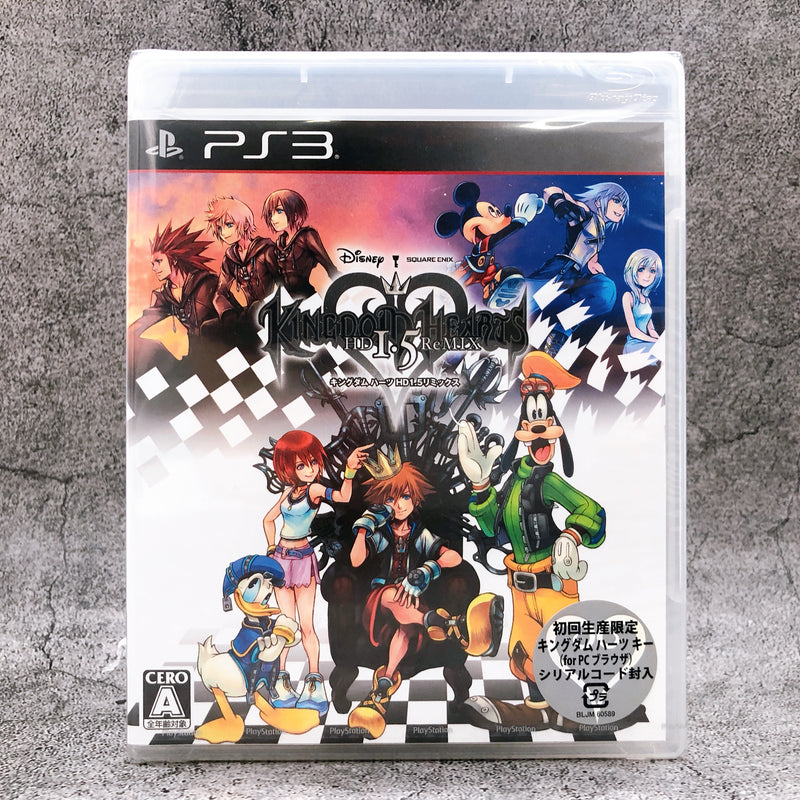 Sony Playstation 3 Kingdom Hearts HD 1.5 ReMIX PS3 Square Enix Game Sealed New