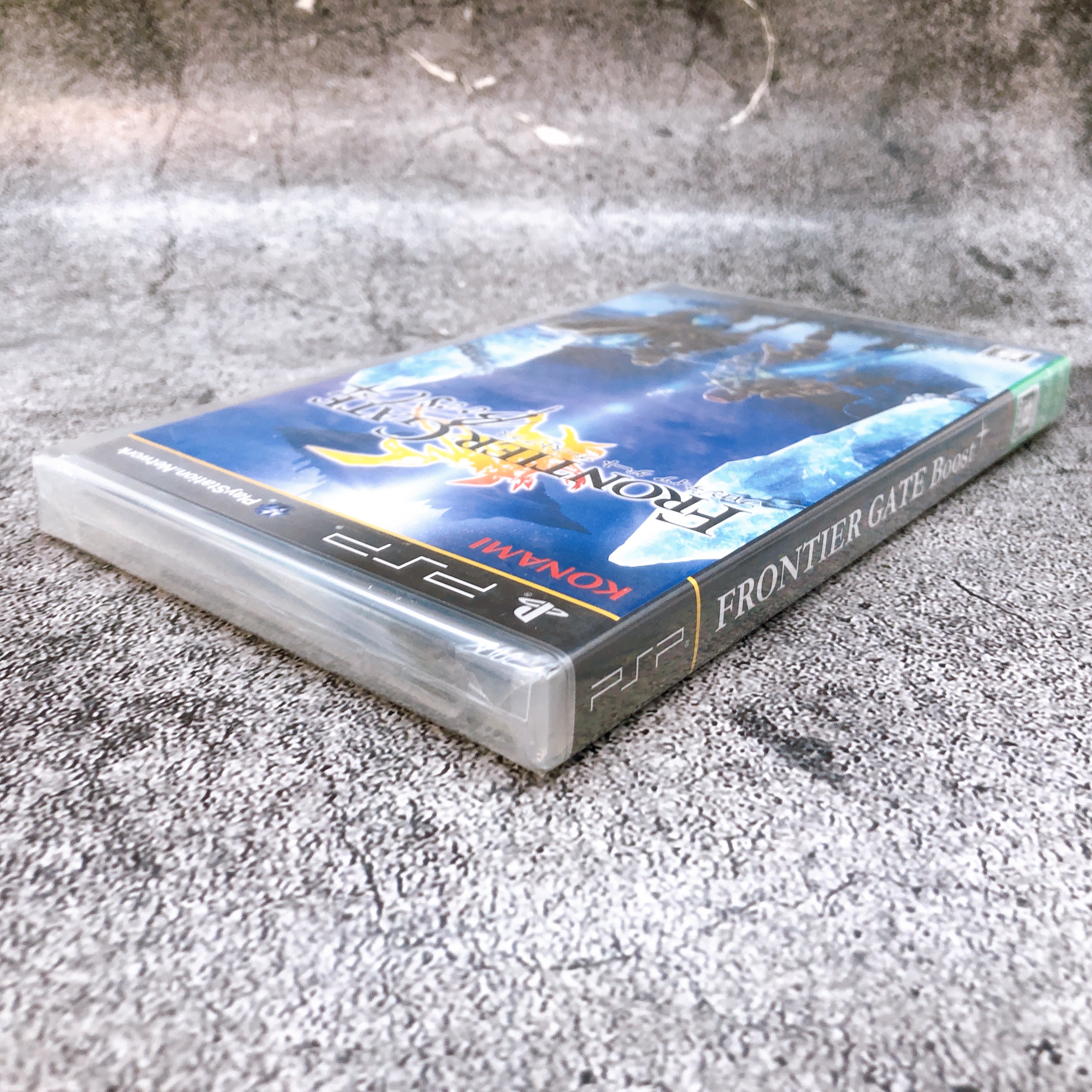 PSP Frontier Gate Boost + Konami Japan PlayStation Portable Sealed New