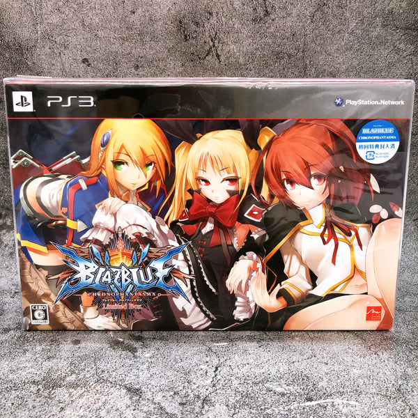 Playstation 3 BlazBlue Chrono Phantasma Limited Box PS3 Japan Game Sealed New