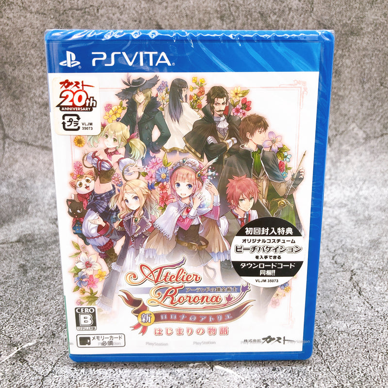 Playstation Vita Atelier Rorona Alchemist of Arland PSV Japan Game Sealed New