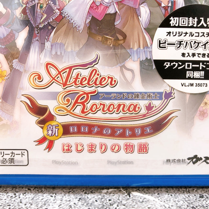 Playstation Vita Atelier Rorona Alchemist of Arland PSV Japan Game Sealed New