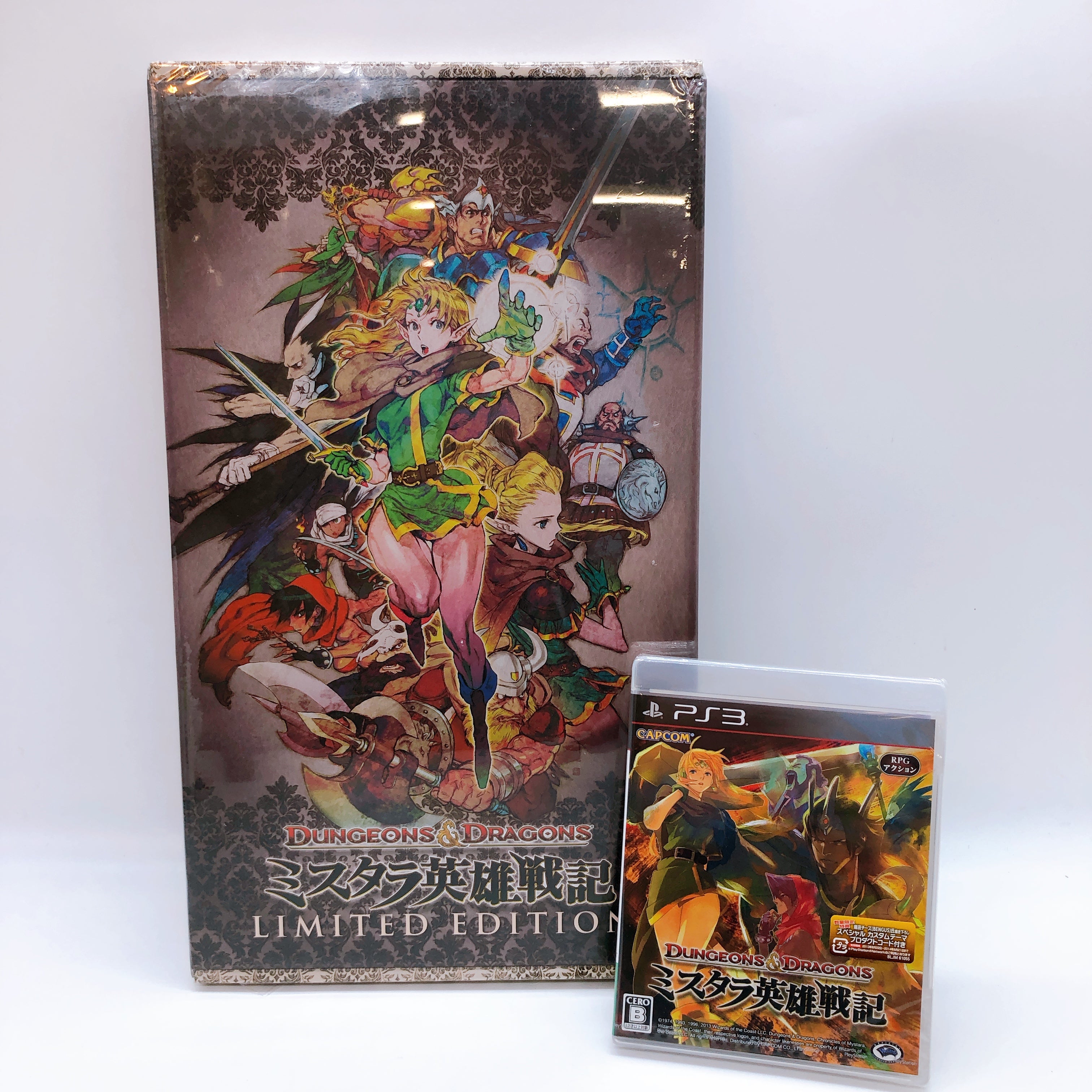 PS3 Dungeons & Dragons Chronicles of Mystara Limited Edition Capcom Game Sealed