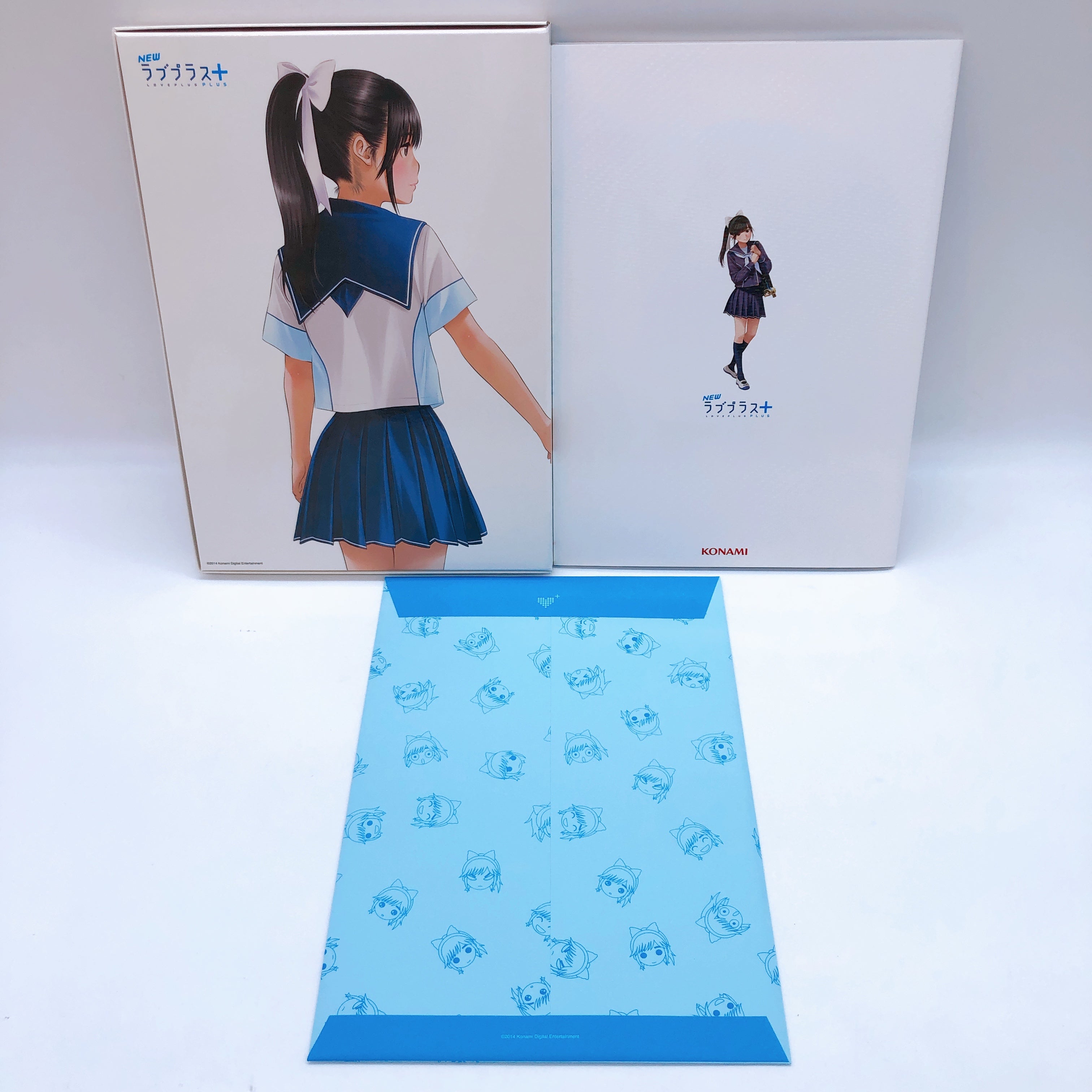 Nintendo 3DS LL NEW Love Plus + Manaka Deluxe Complete Set Limited Console Japan