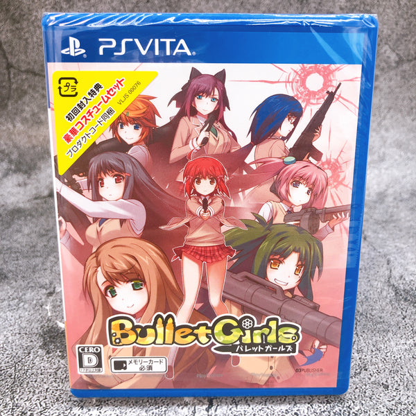 Playstation Vita Bullet Girls PSV D3 Publisher Japan Game Sealed New