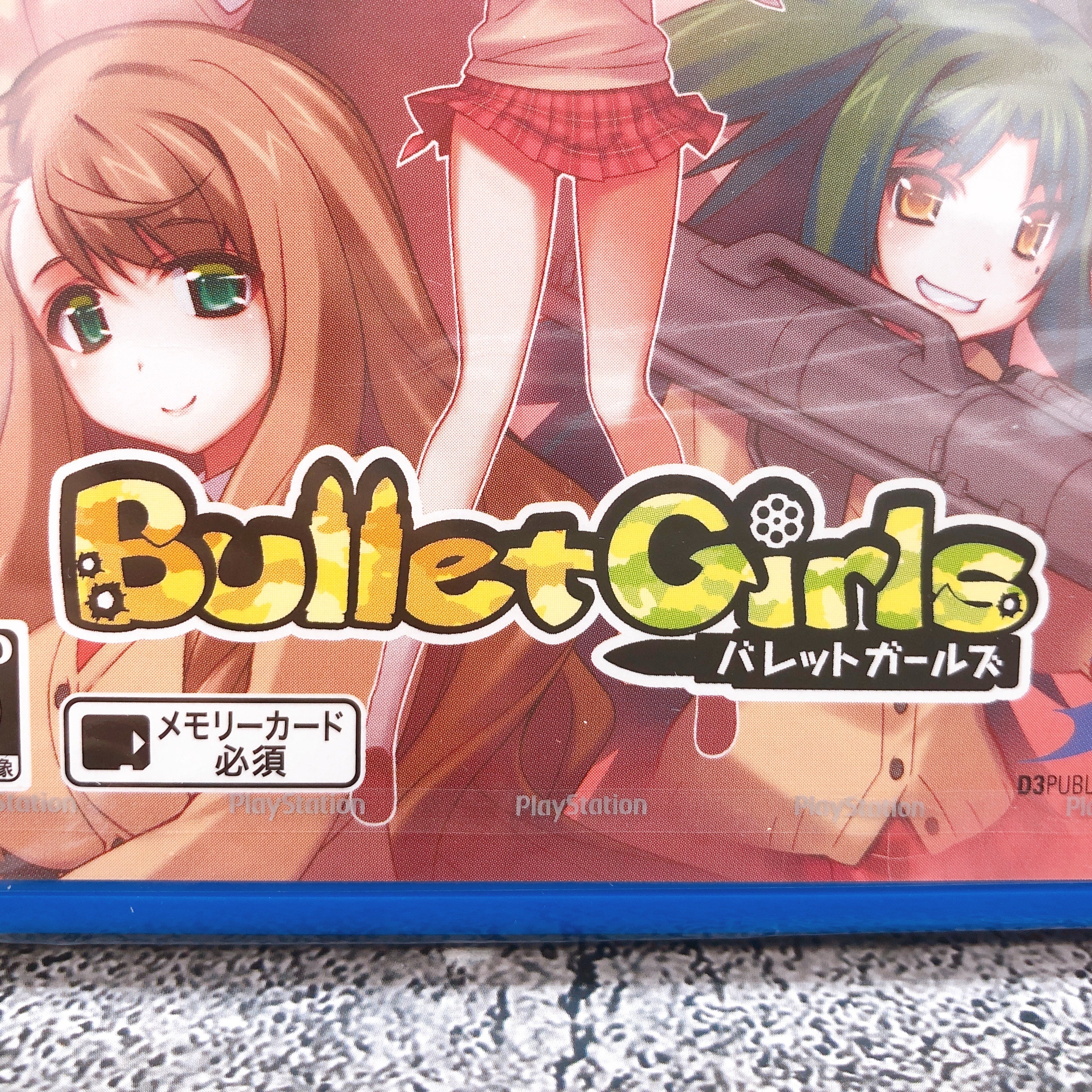 Playstation Vita Bullet Girls PSV D3 Publisher Japan Game Sealed New