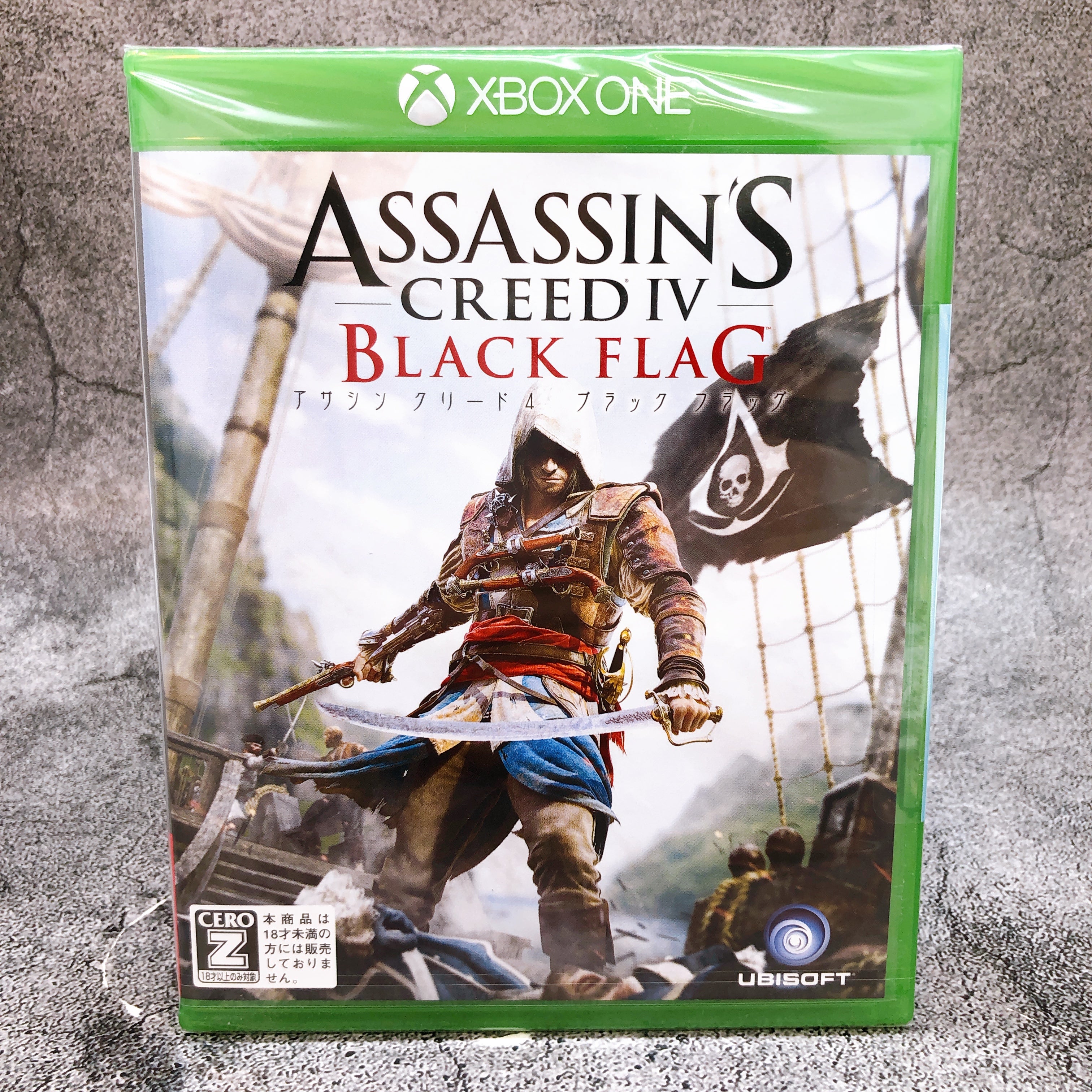 Xbox One Assassin's Creed IV 4 Black Flag UBI Japan Microsoft Game Sealed New