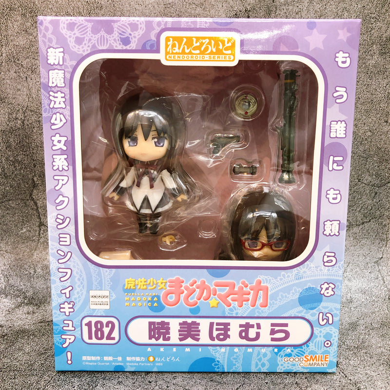 Homura Akemi Nendoroid 182 Puella Magi Madoka Magica Action Figure from Japan