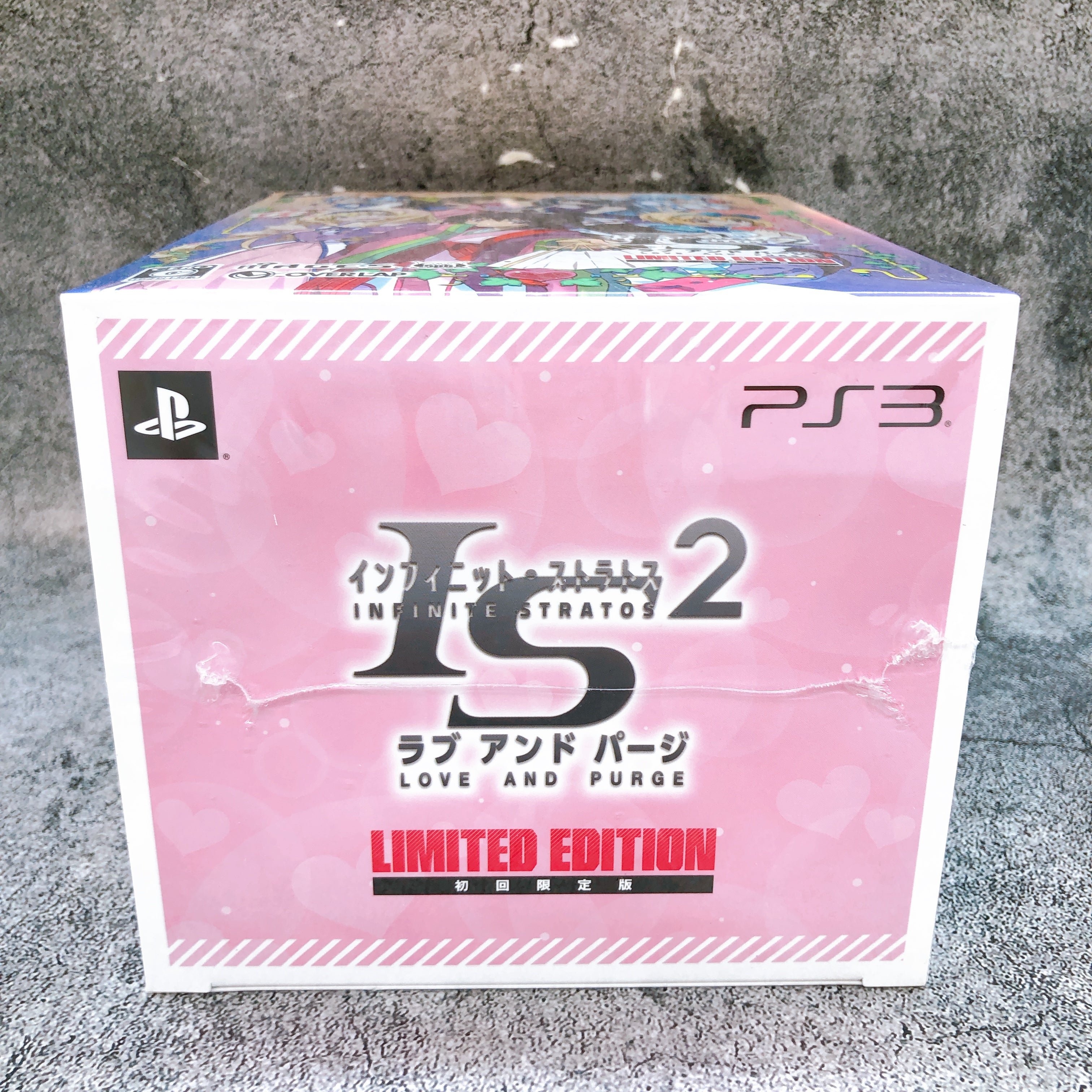 PS3 IS Infinite Stratos 2 Love and Purge Limited Edition Japan Game Se