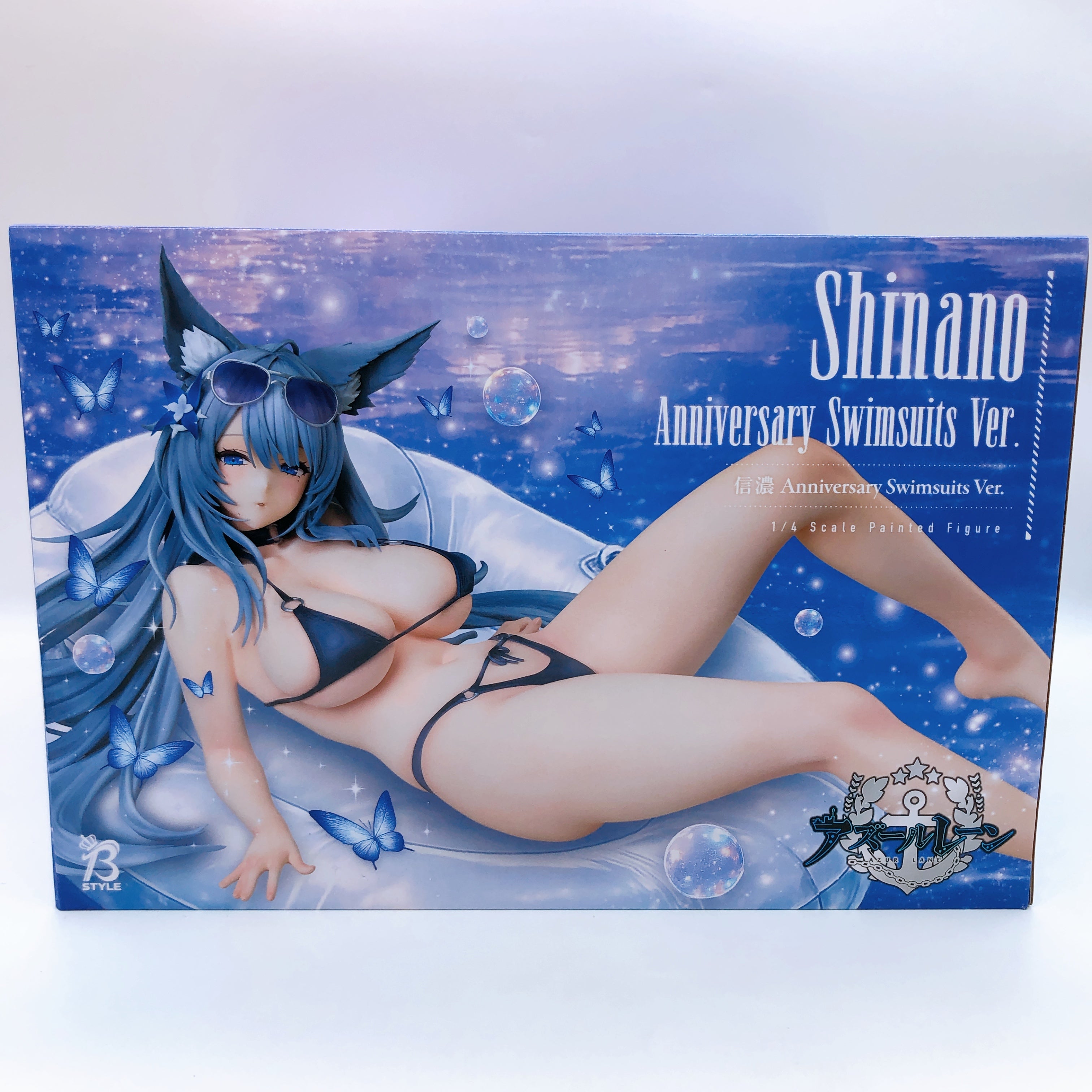 Azur Lane Shinano Anniversary Swimsuits Ver. B-style 1/4 Figure FREEing Japan