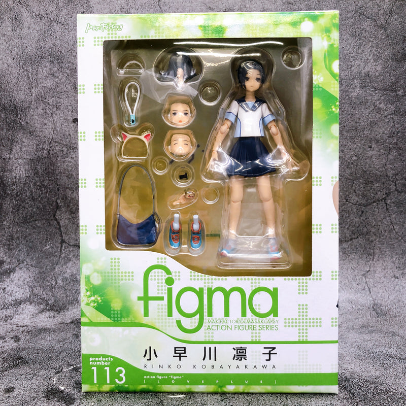 Love Plus Rinko Kobayakawa Figma 113 Action Figure Max Factory NEW