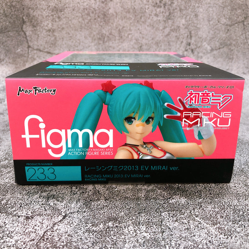 Hatsune Racing Miku 2013 EV MIRAI ver. Figma 233 Max Factory Action Figure Japan