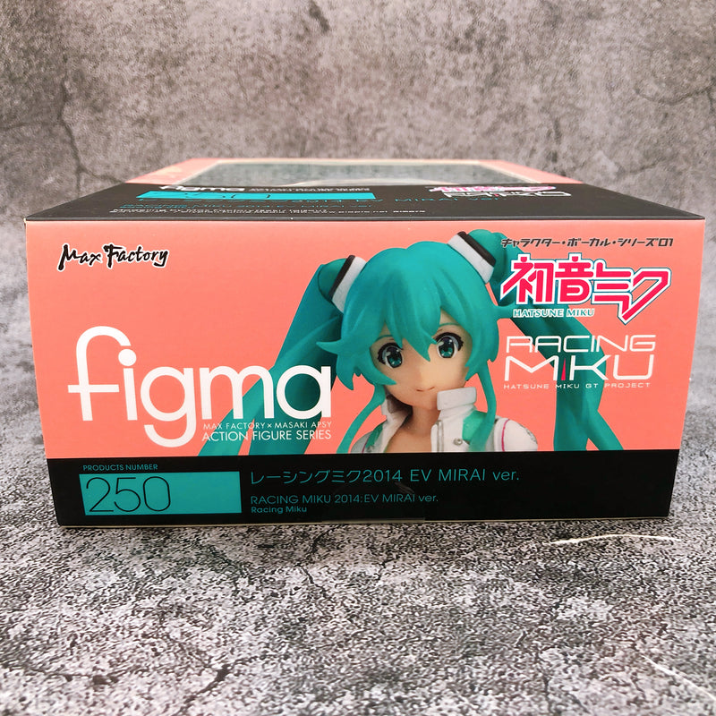 Hatsune Racing Miku 2014 EV MIRAI ver. Figma 250 Max Factory Action Figure Japan