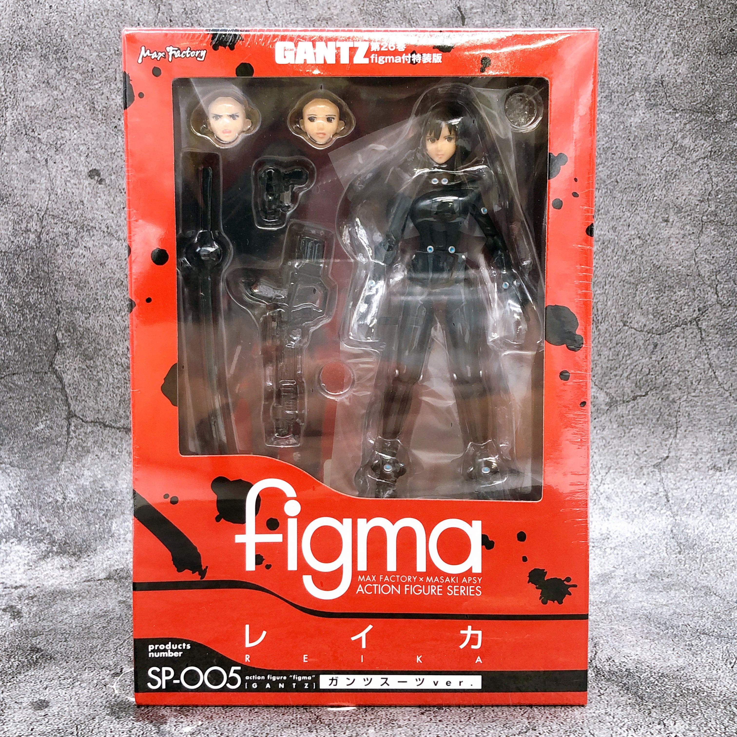 figma SP-005 GANTZ Reika GANTZ Suit Ver. Action Figure Max Factory Sealed NEW