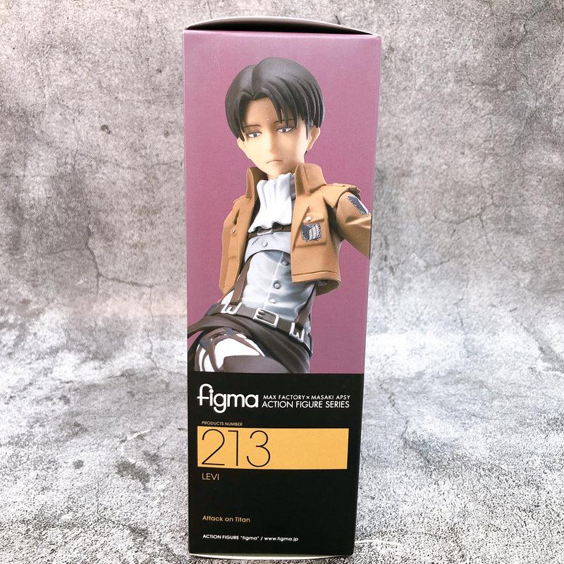 Attack on Titan Levi Ackerman figma 213 Action Figure Max Factory NEW