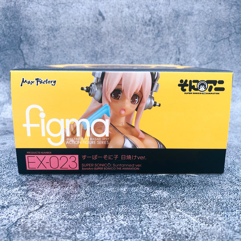 Super Sonico Swimsuit Suntanned ver. figma EX-023 Max Factory Figure NEW