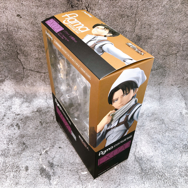 Attack on Titan Levi Cleaning ver. figma EX-020 Action Figure Max Factory NEW