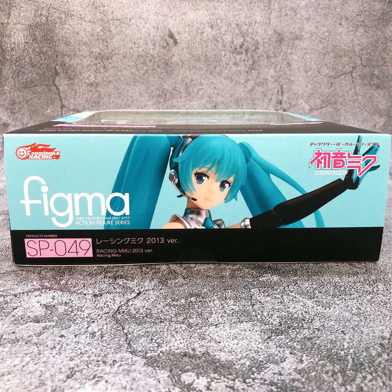 (w/Bonus) Hatsune Miku Racing 2013 ver. Figma SP-049 Good Smile Action Figure