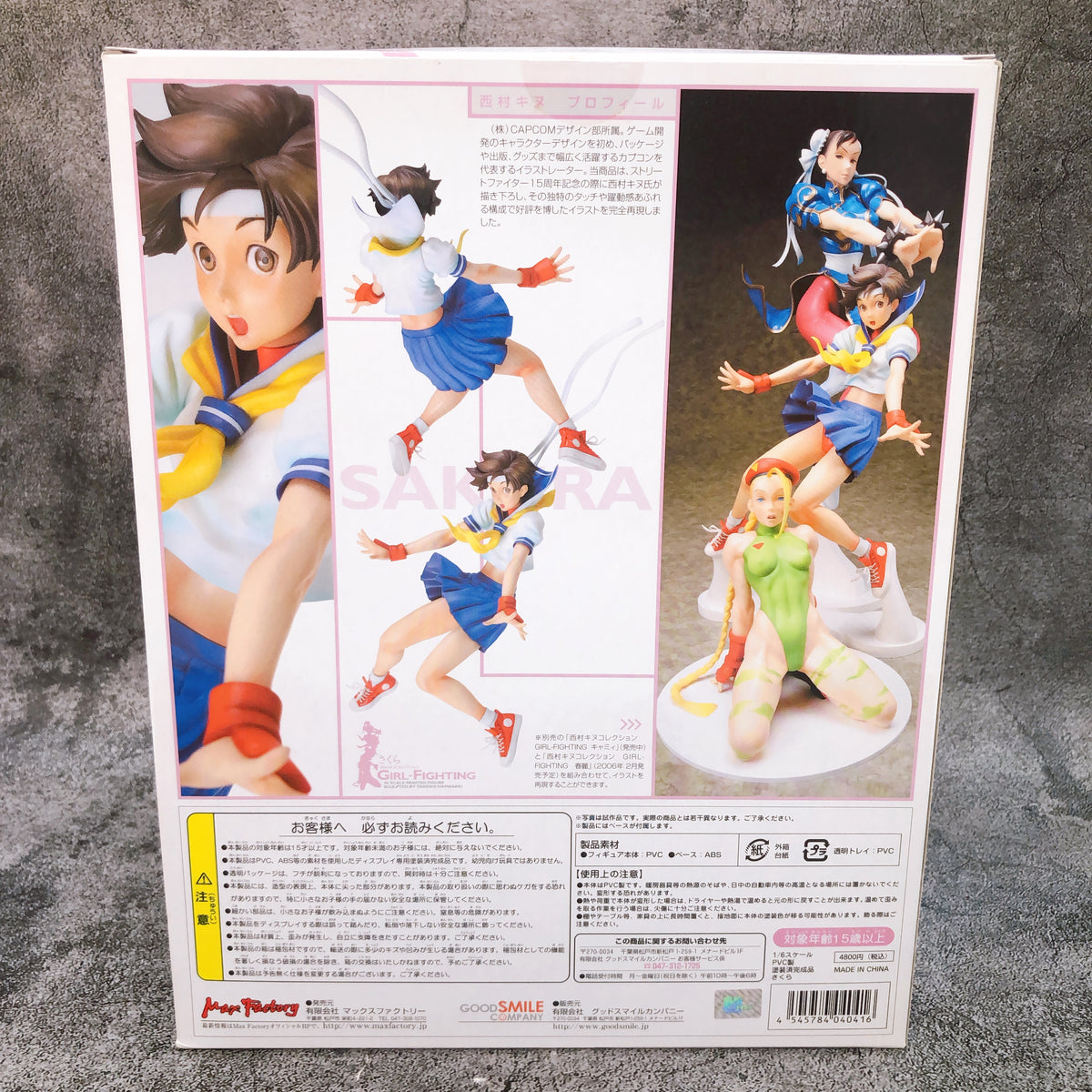 SAKURA Nishimura Kinu Collection Street Fighter Girl-Fighting 1/6 Figu