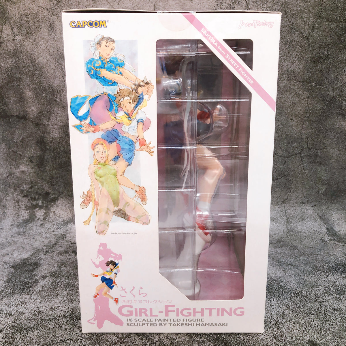 SAKURA Nishimura Kinu Collection Street Fighter Girl-Fighting 1/6 Figu