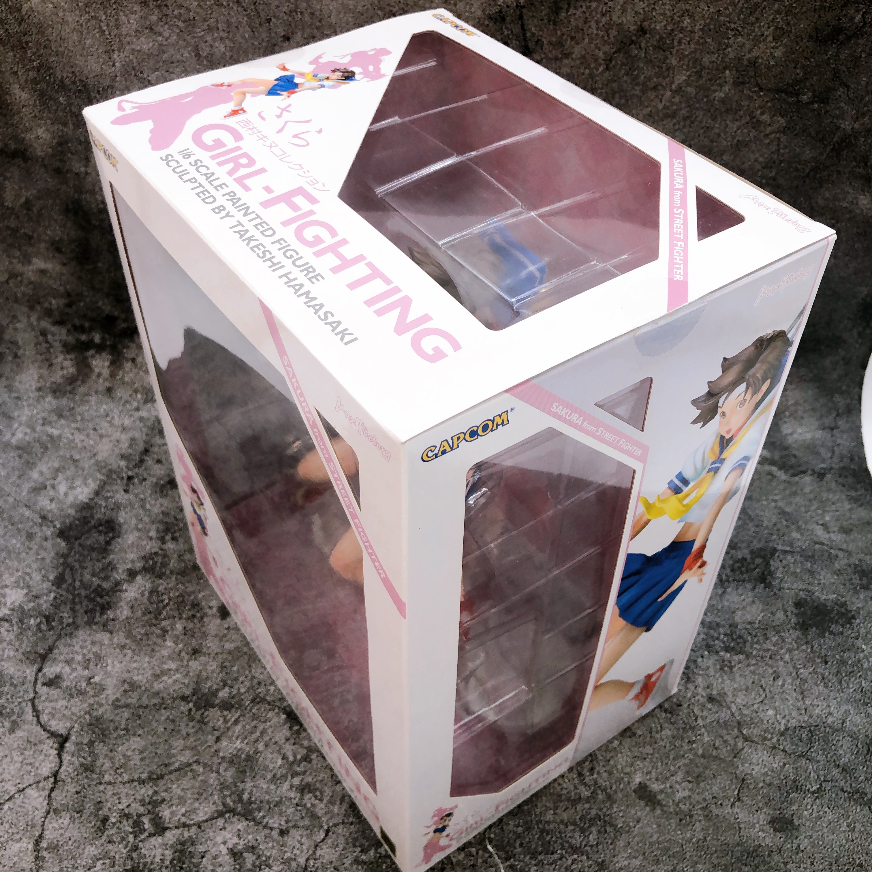 SAKURA Nishimura Kinu Collection Street Fighter Girl-Fighting 1/6 Figure NEW