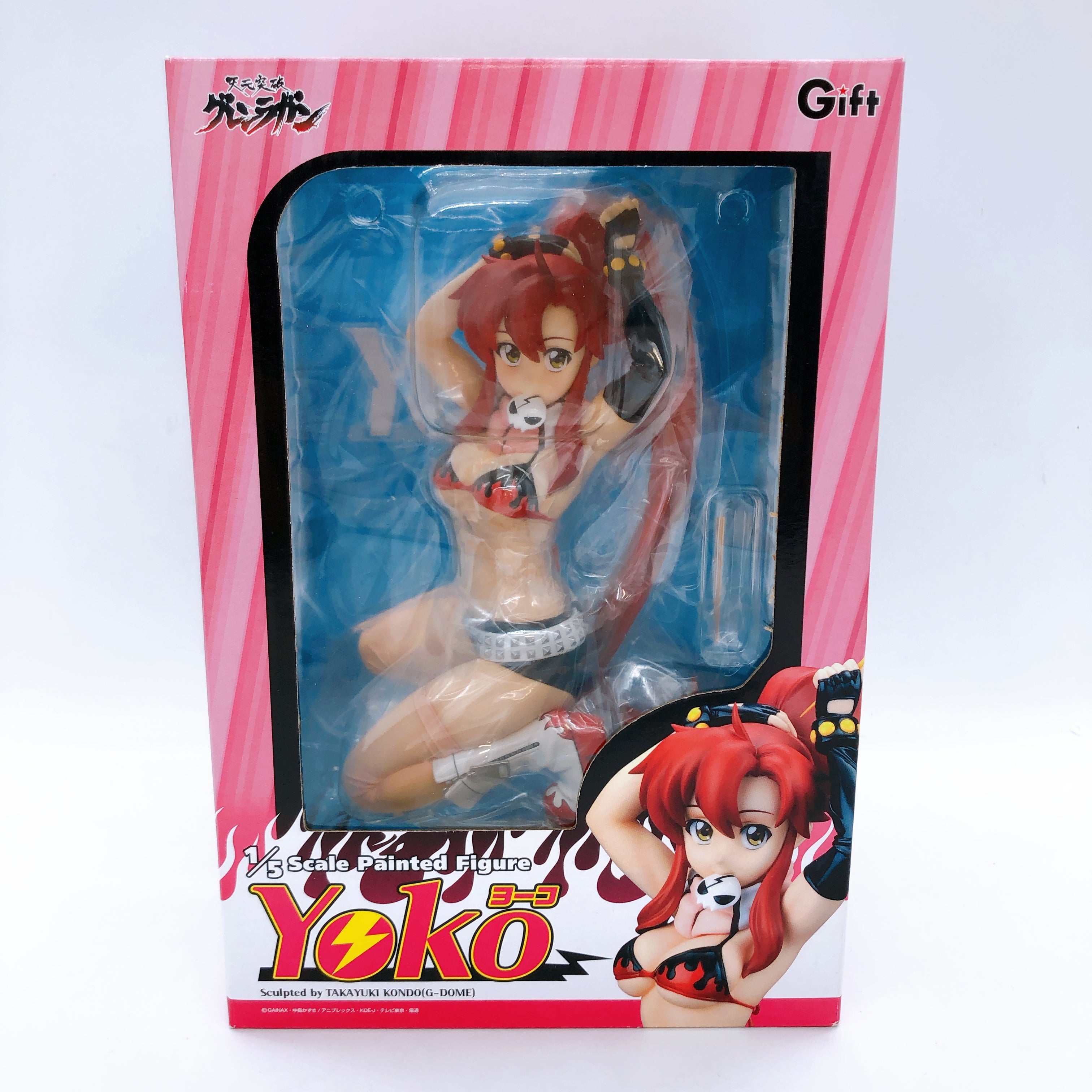 Gurren Lagann Yoko 1/5 Scale Painted Figure Gift Japan AUTHENTIC Sealed Anime