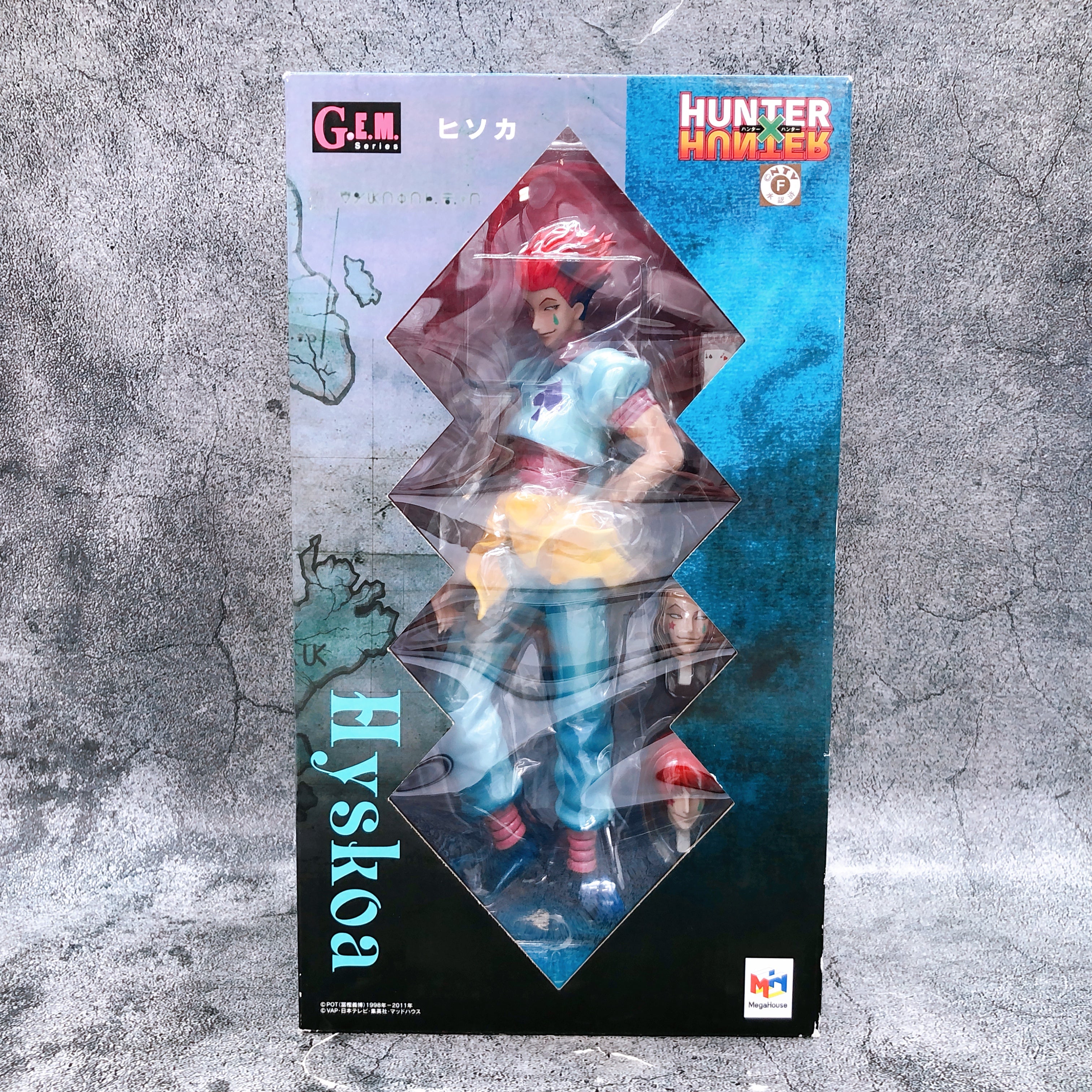 HUNTER X HUNTER Hisoka G.E.M Series 1/8 Scale Figure MegaHouse Japan AUTHENTIC