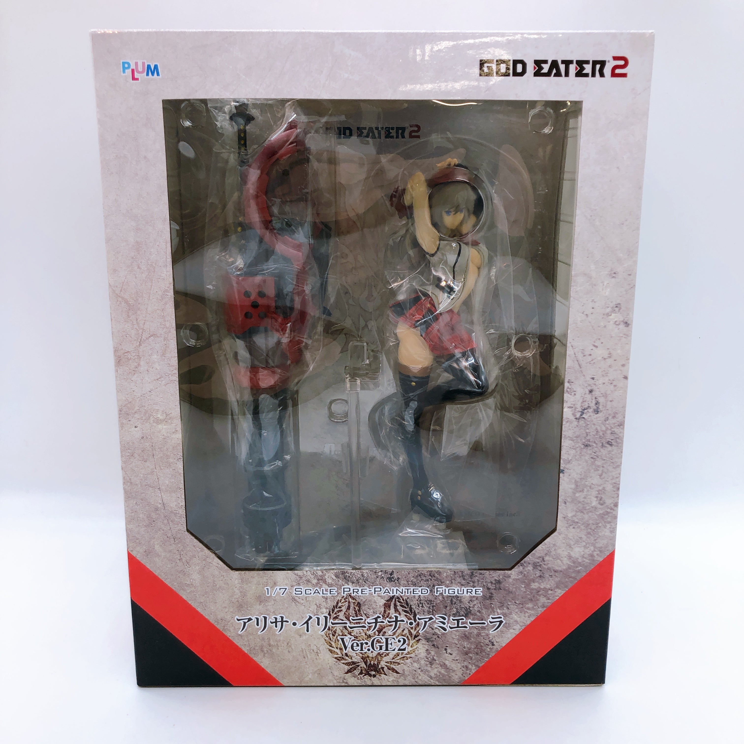 God Eater Alisa Ilinichina Amiella Ver.GE2 1/7 Scale Figure PLUM Japan AUTHENTIC