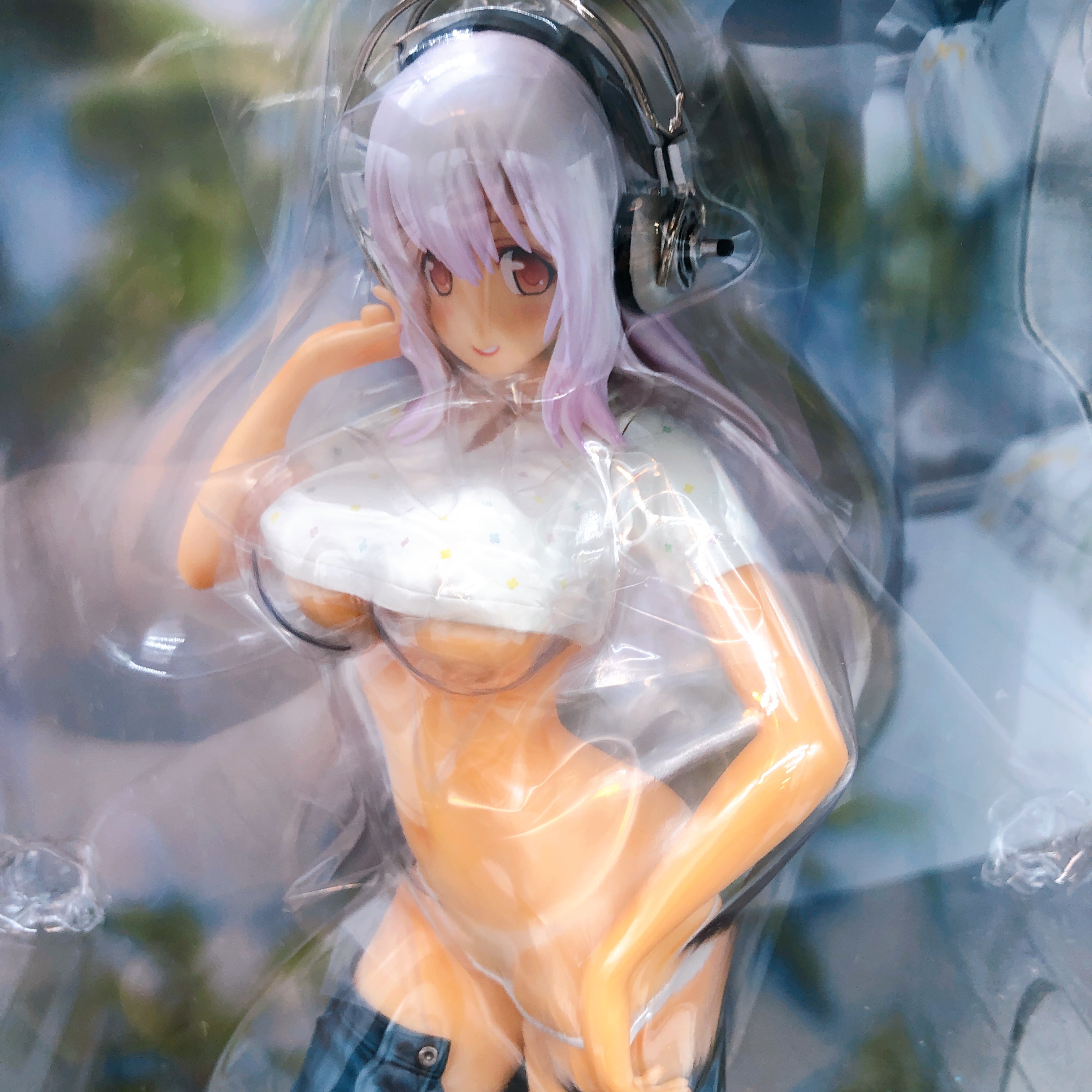 Super Sonico Everlasting Summer Suntan Ver. 1/6 Scale Figure WING Japan FASTSHIP