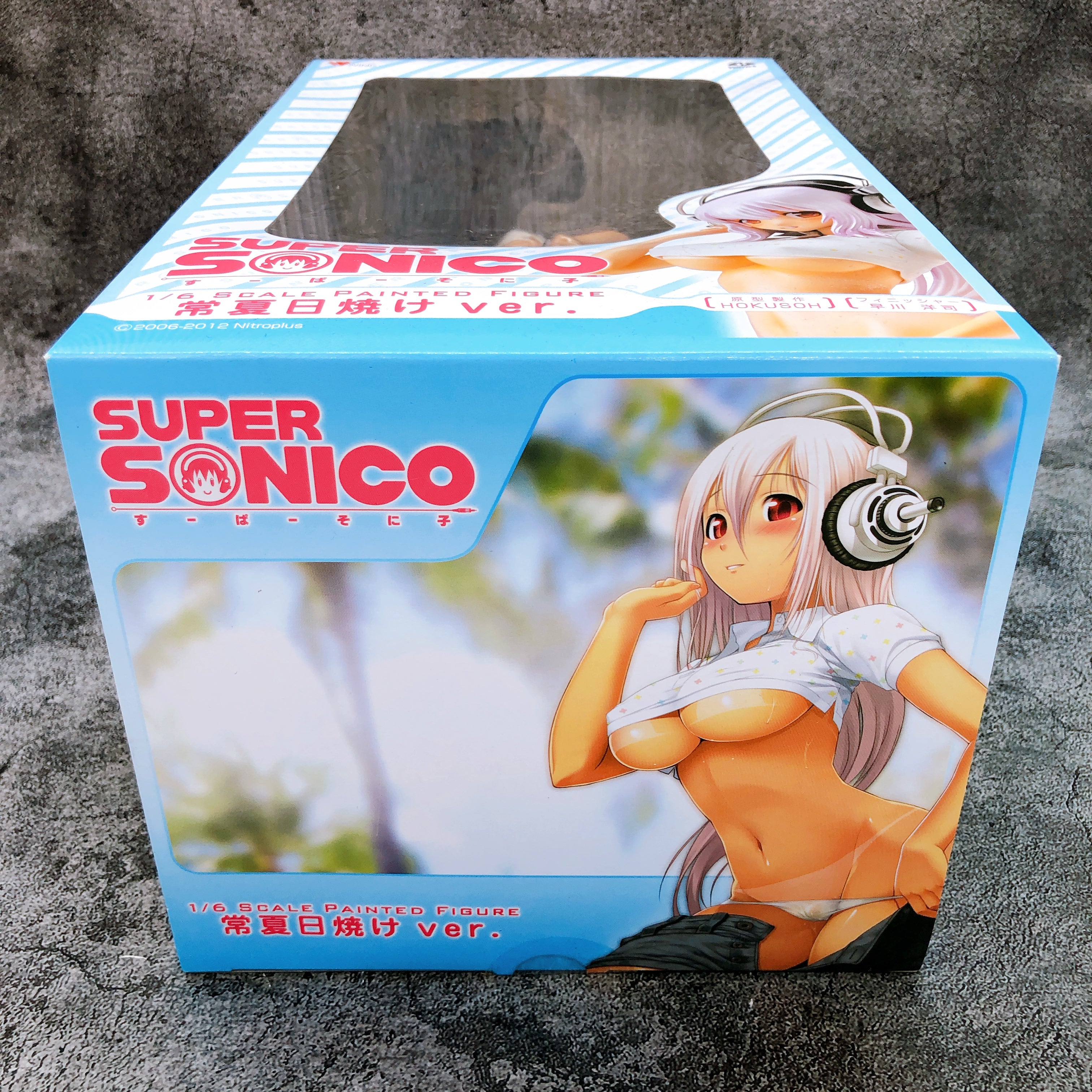 Super Sonico Everlasting Summer Suntan Ver. 1/6 Scale Figure WING Japan FASTSHIP