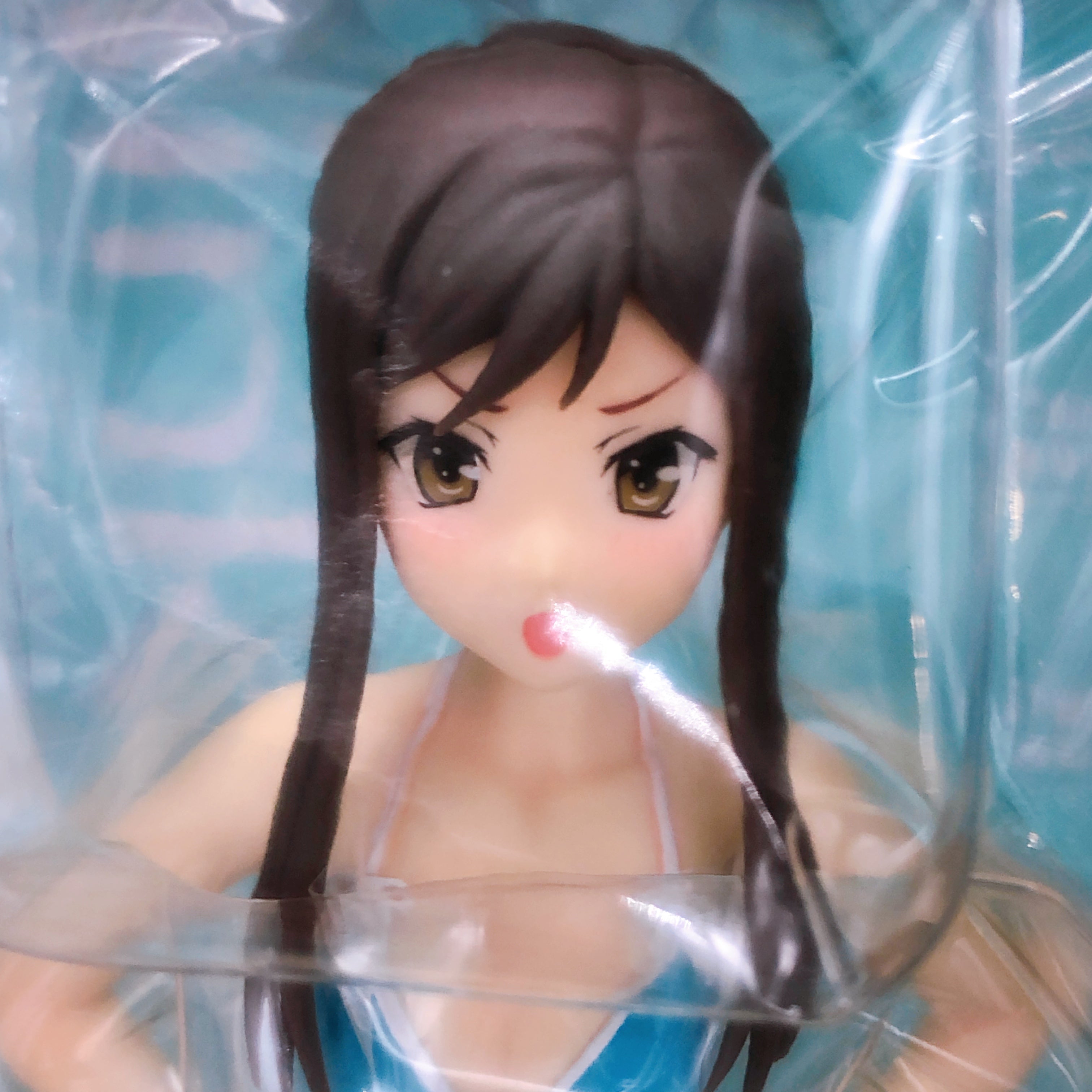 WAVE Beach Queen Hanasaku Iroha Minko Tsurugi 1/10 Scale PVC Swimsuit Figure NEW