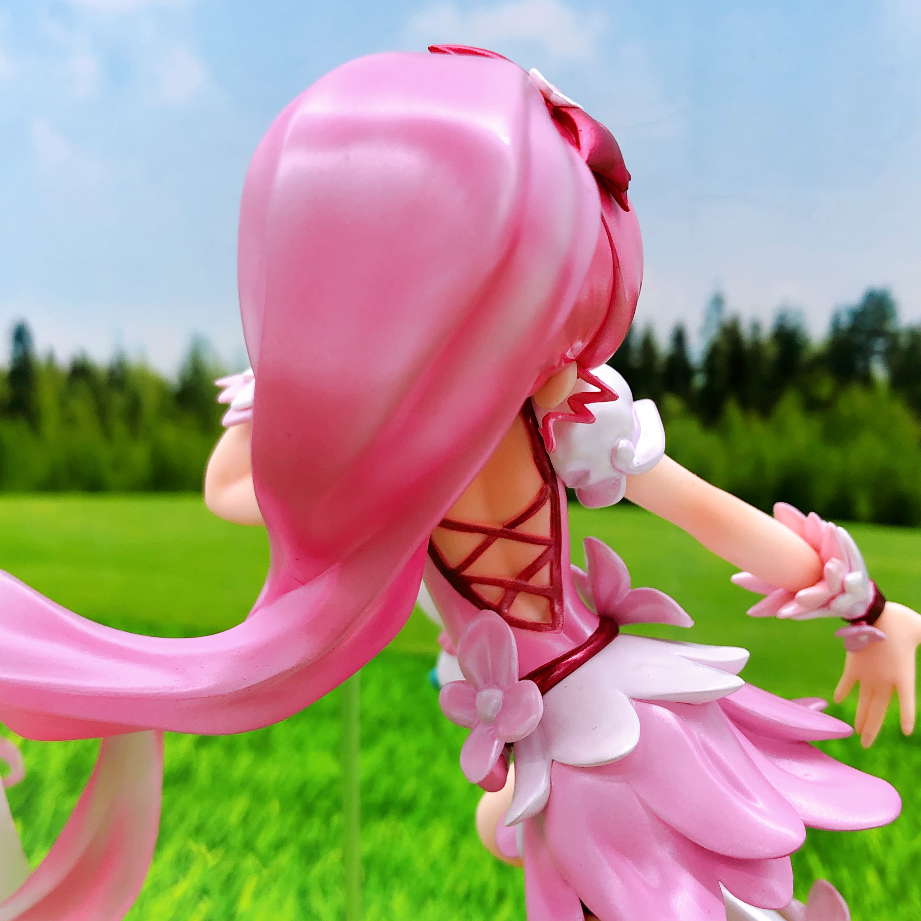 (NO BOX) HeartCatch PreCure! Cure Blossom Excellent Model Figure MegaHouse Japan