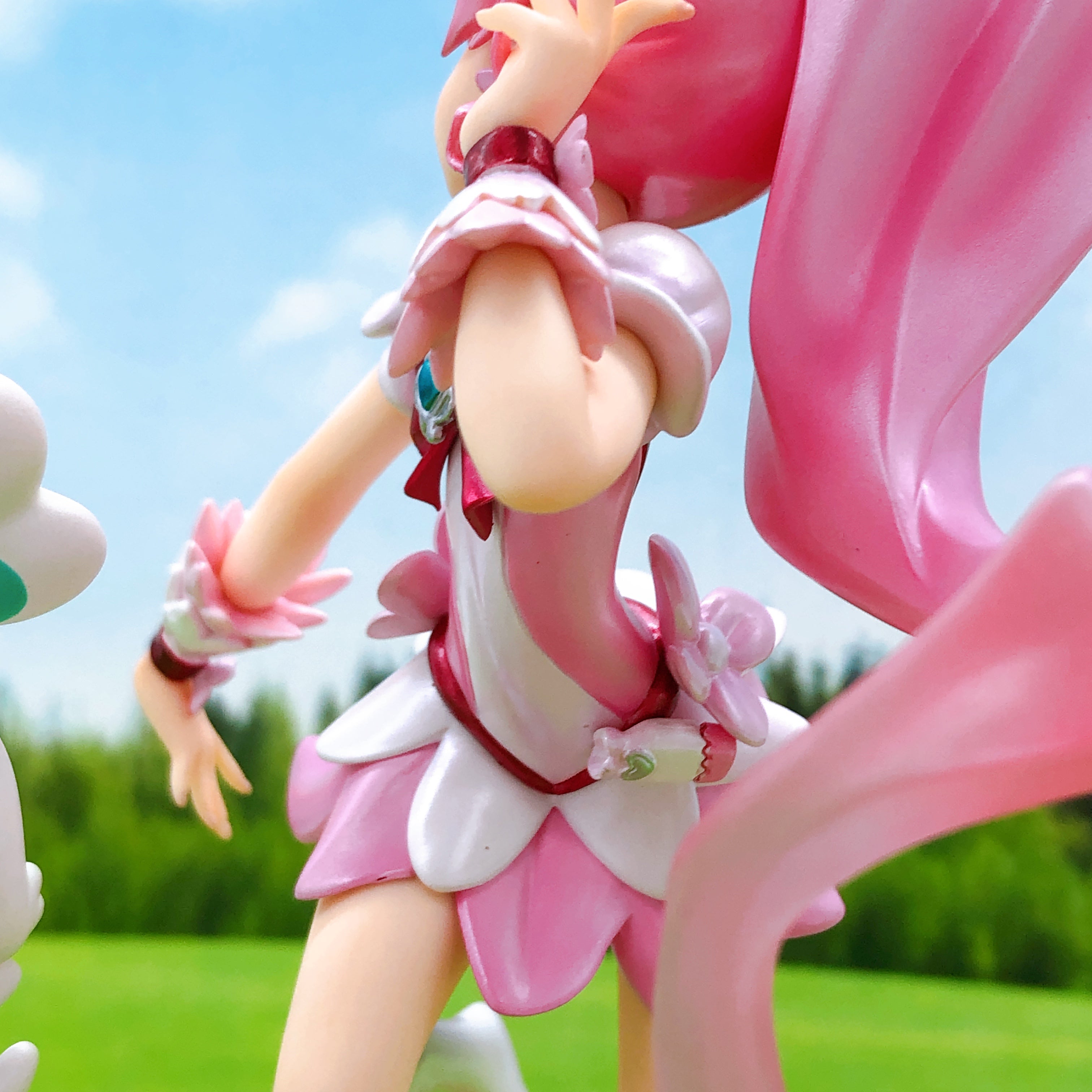 (NO BOX) HeartCatch PreCure! Cure Blossom Excellent Model Figure MegaHouse Japan