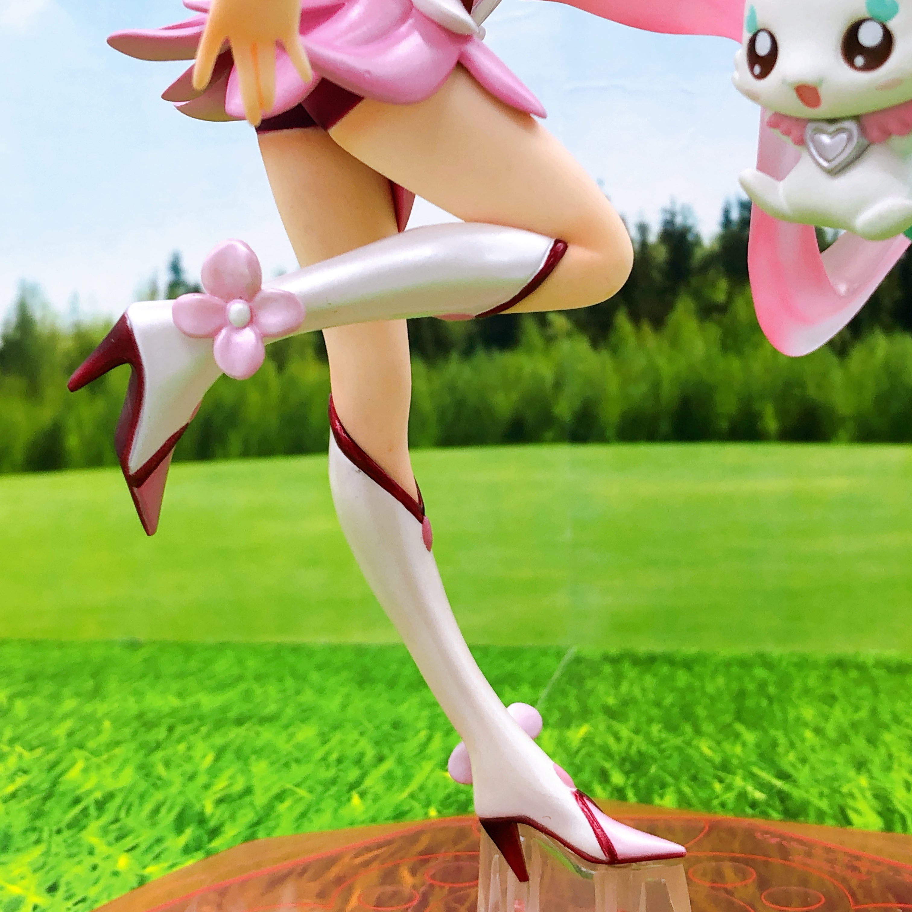 (NO BOX) HeartCatch PreCure! Cure Blossom Excellent Model Figure MegaHouse Japan