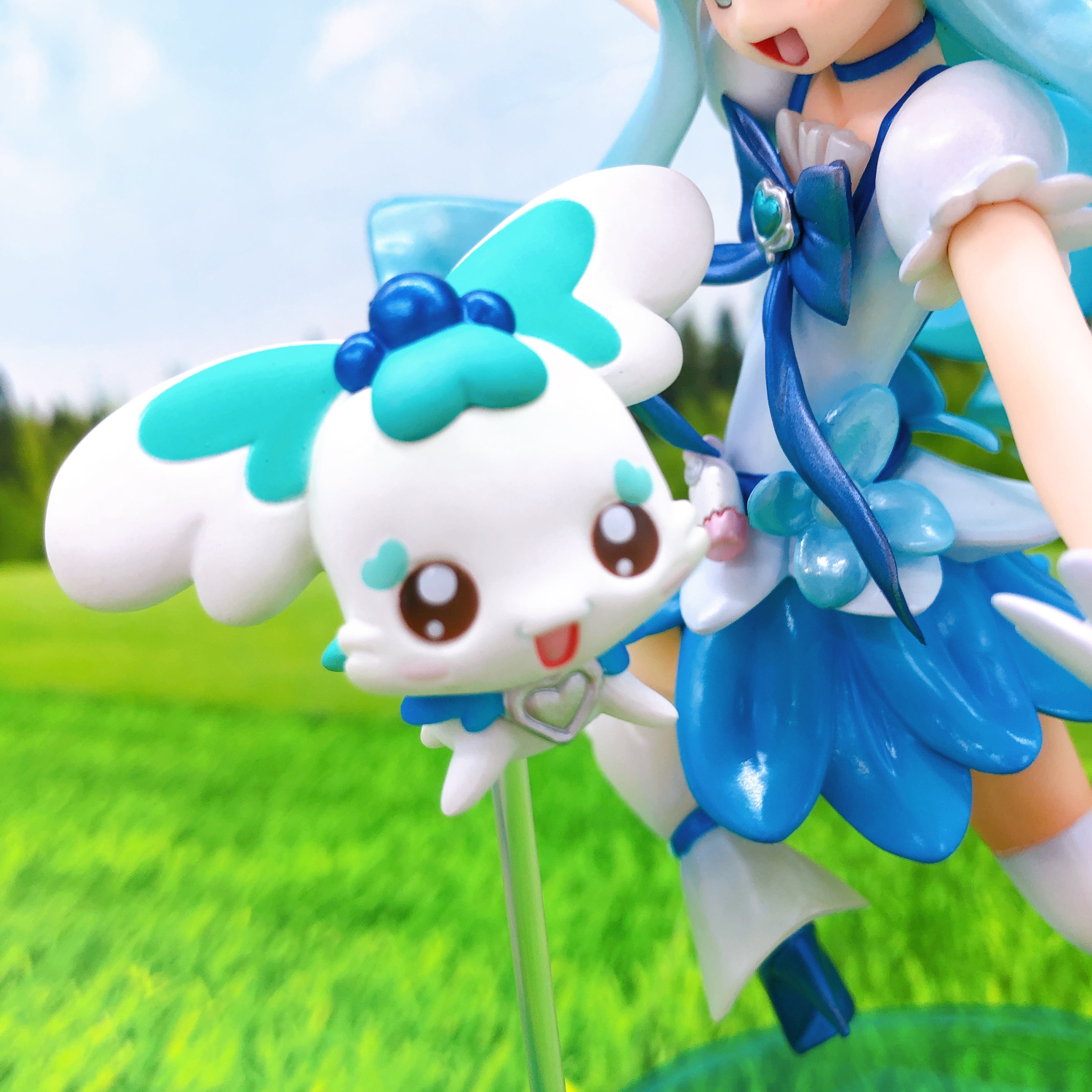 (NO BOX) HeartCatch PreCure! Cure Marine Excellent Model Figure MegaHouse Japan