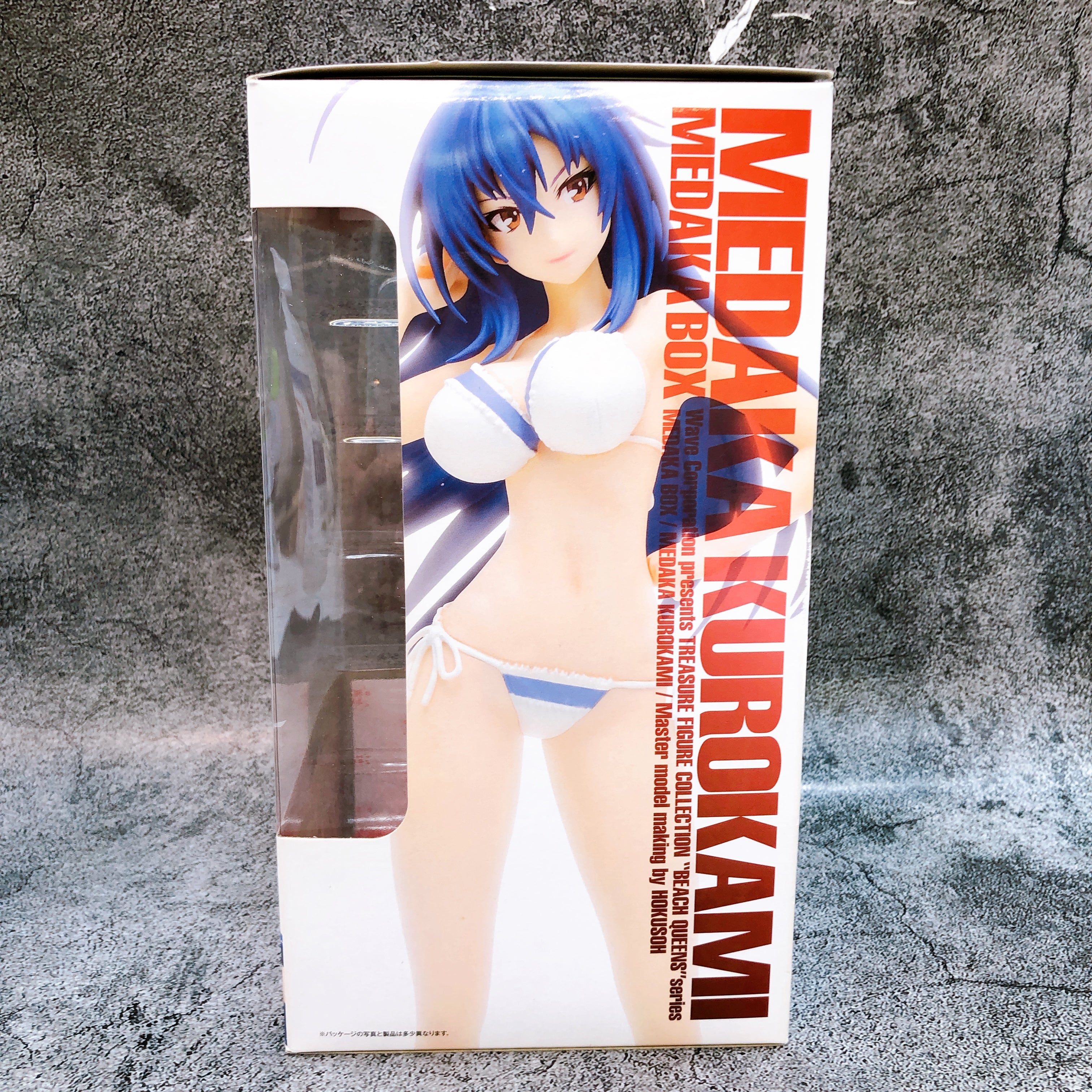 WAVE Beach Queens Medaka Kurokami Medaka Box 1/10 Scale PVC Figure 15+