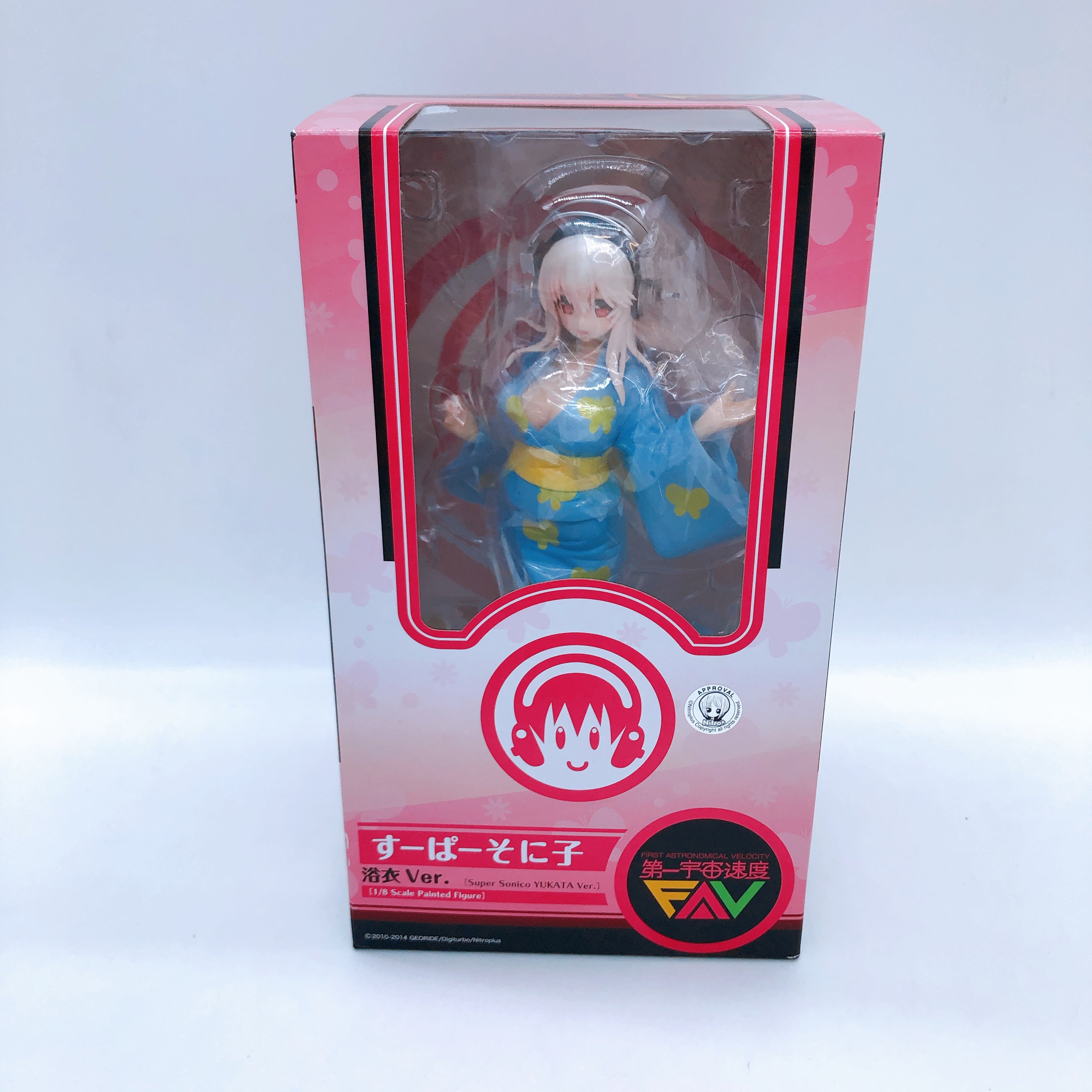 Super Sonico Yukata ver. Figure First Astronomical Velocity FREEing Japan Sealed