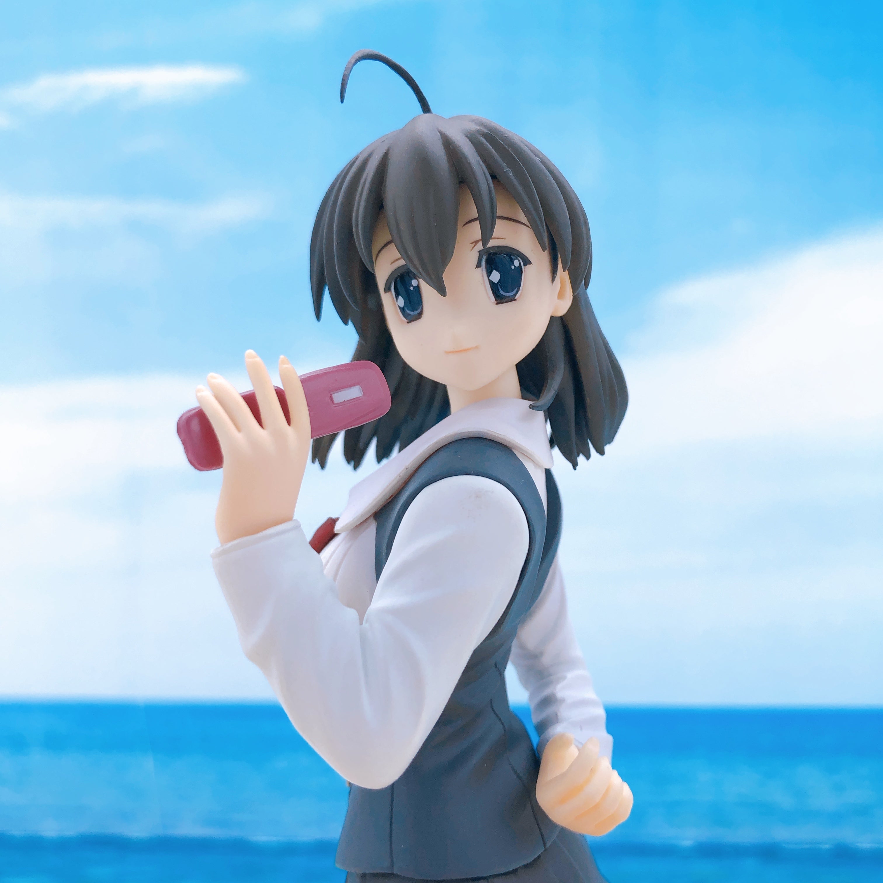(NO BOX) School Days Sekai Saionji 1/8 Scale Figure Kotobukiya Japan AUTHENTIC