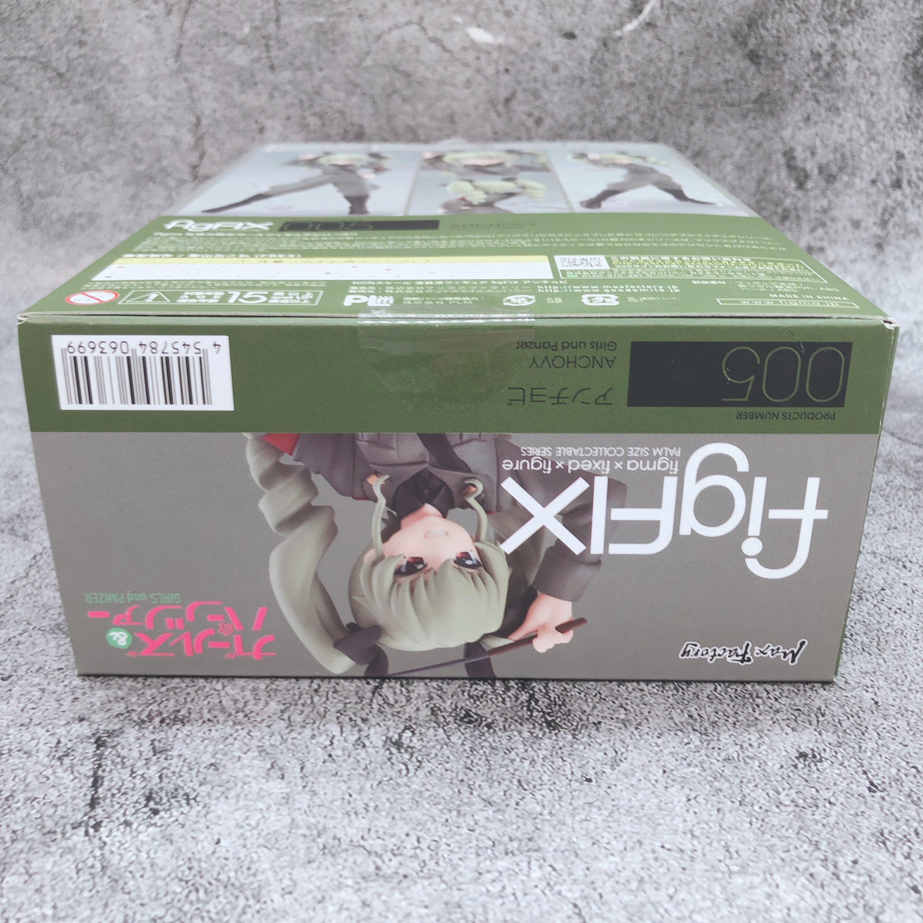 Girls und Panzer Anchovy figFIX-005 Figure Max Factory Japan AUTHENTIC FASTSHIP