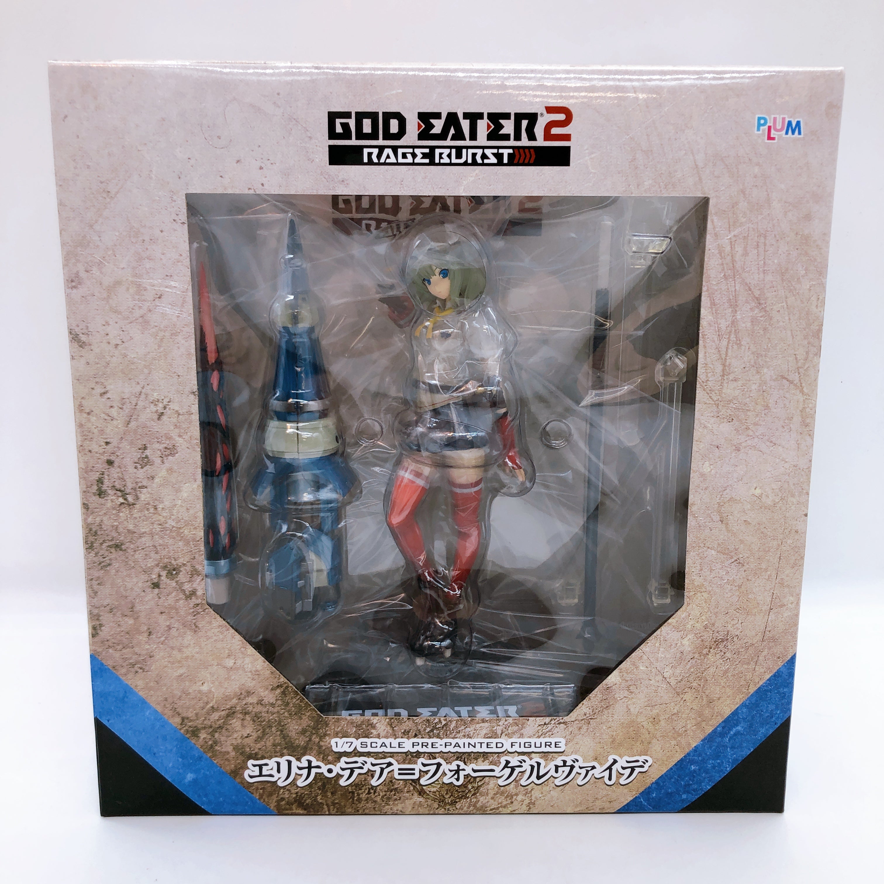 PLUM God Eater 2 Rage Burst Erina Der Vogelweid 1/7 Scale PVC Figure NEW