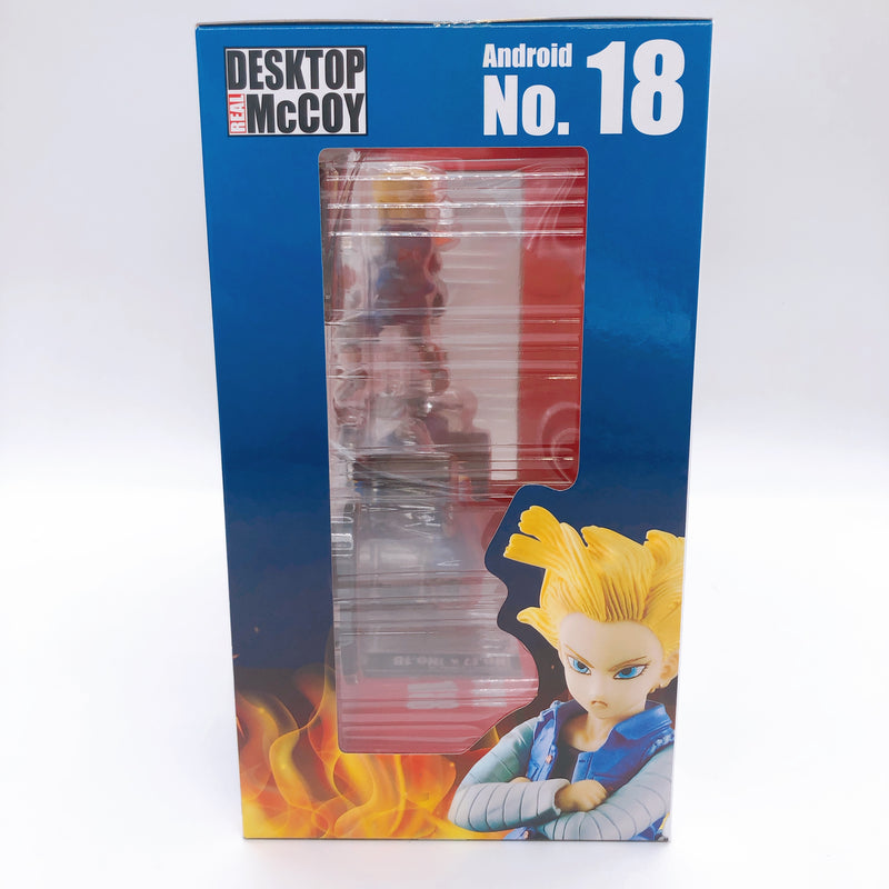 DESKTOP REAL McCOY Android No. 17 & 18 Dragon Ball Z 04 Figure MegaHouse NEW