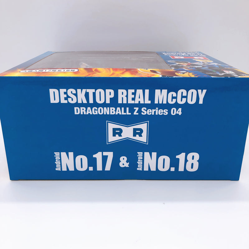 DESKTOP REAL McCOY Android No. 17 & 18 Dragon Ball Z 04 Figure MegaHouse NEW