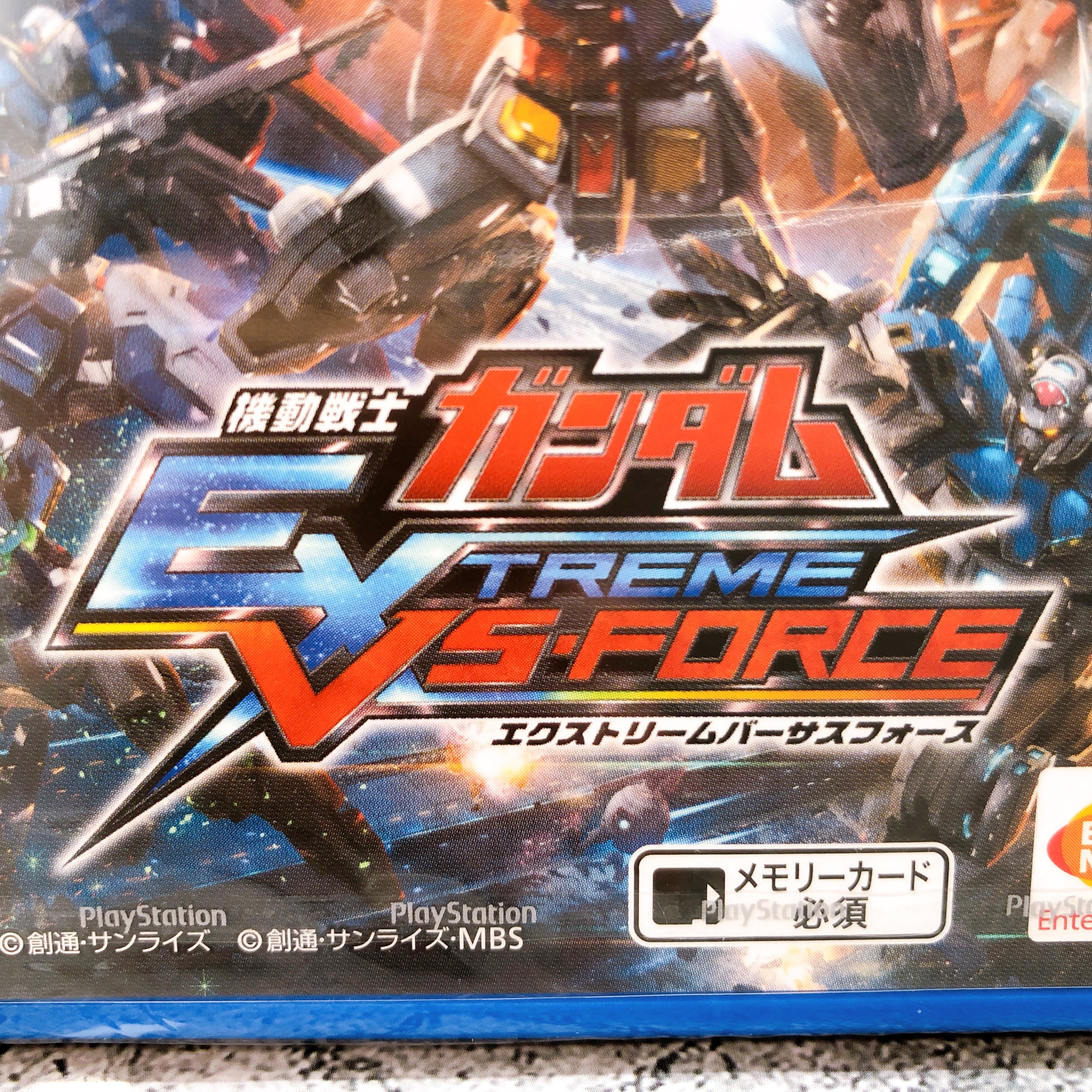 Playstation Vita Mobile Suit Gundam Extreme vs Force PSV Japan Game Sealed New