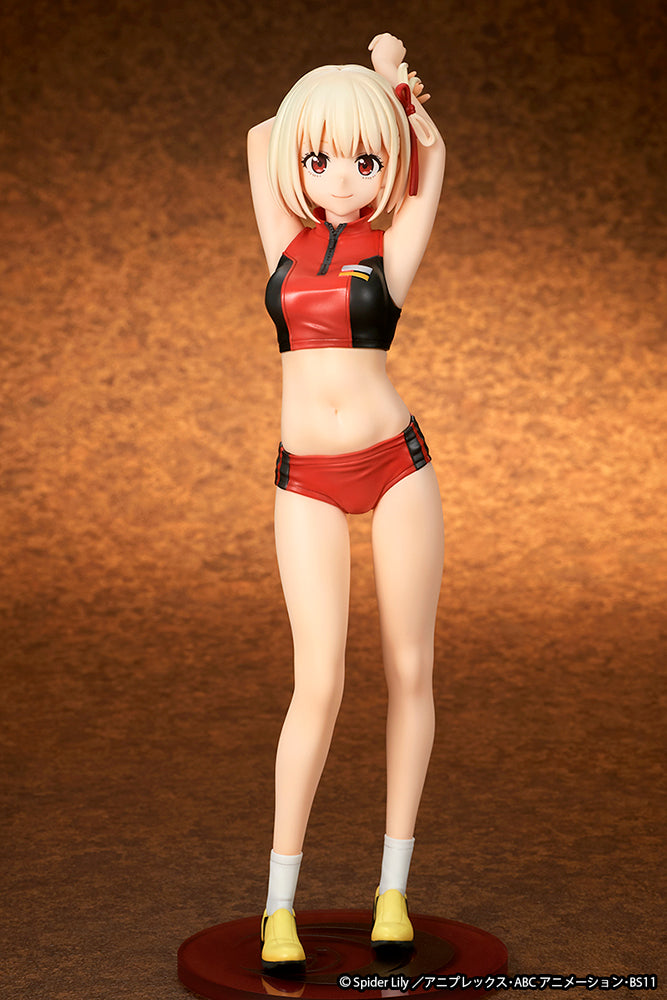 Lycoris Recoil Chisato Nishikigi Training Wear 1/7 Scale Figure quesQ Japan NEW