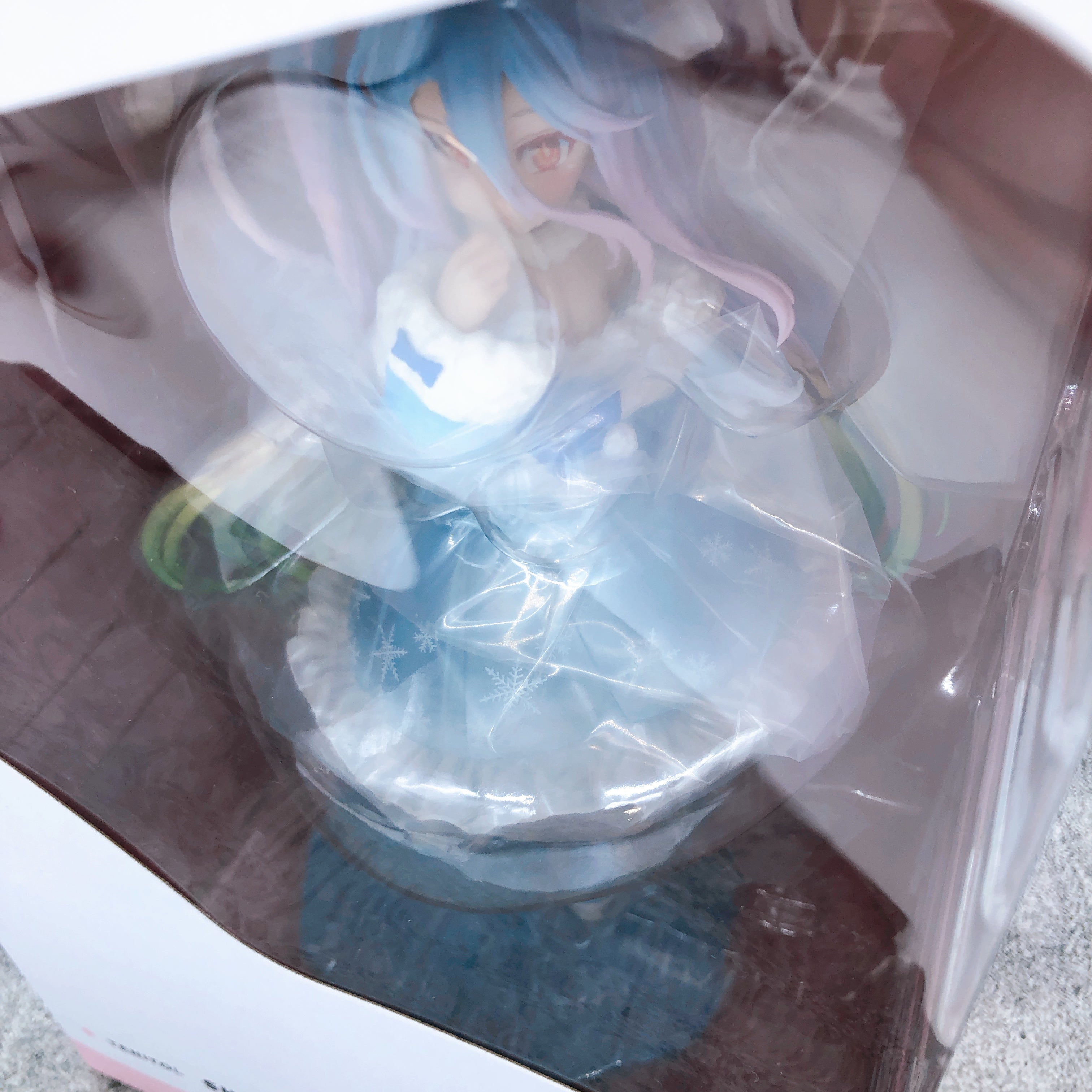 No Game No Life Shiro TENITOL FuRyu Japan PVC Figure NEW