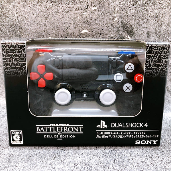 SONY デュアルショック4 ダース・ベイダー エディション Sony PS4 Dual Shock 4 Darth Vader Edition Star Wars Battlefront DX Edi