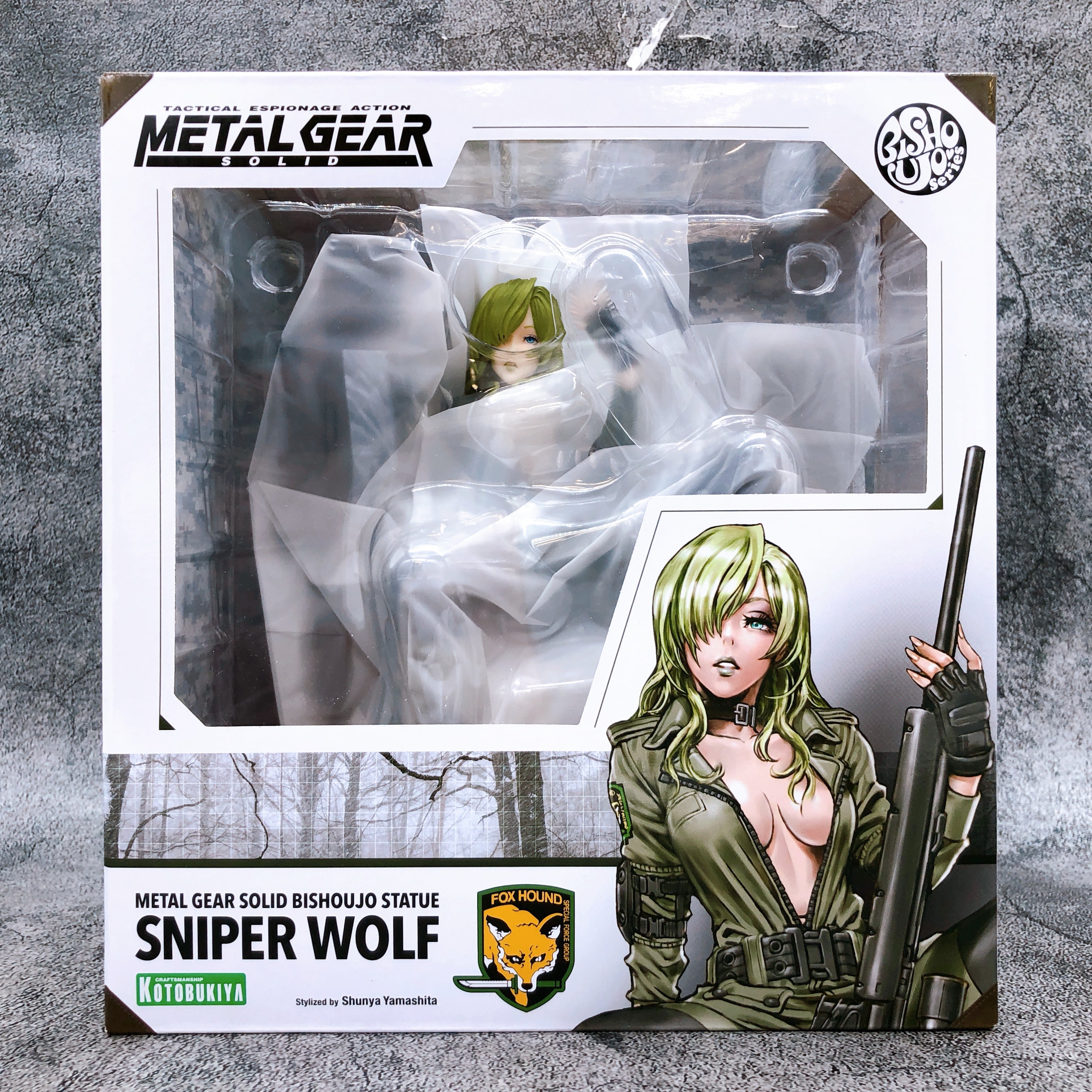 Metal Gear Solid Bishoujo Statue Sniper Wolf 1/7 Scale Figure Kotobukiya Japan