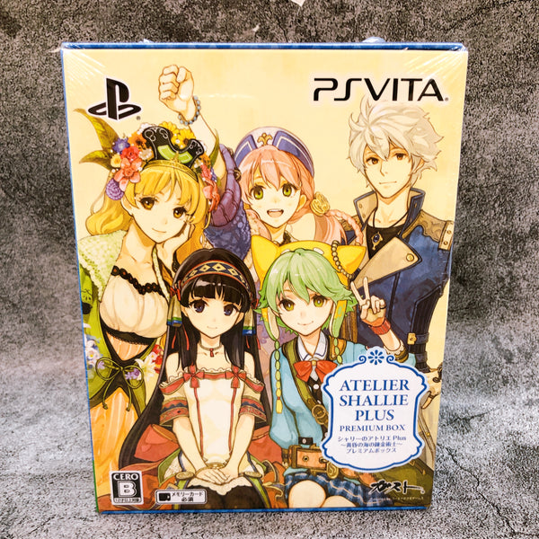 Playstation Vita Atelier Shallie Plus Premium Limited Box PSV Game Sea