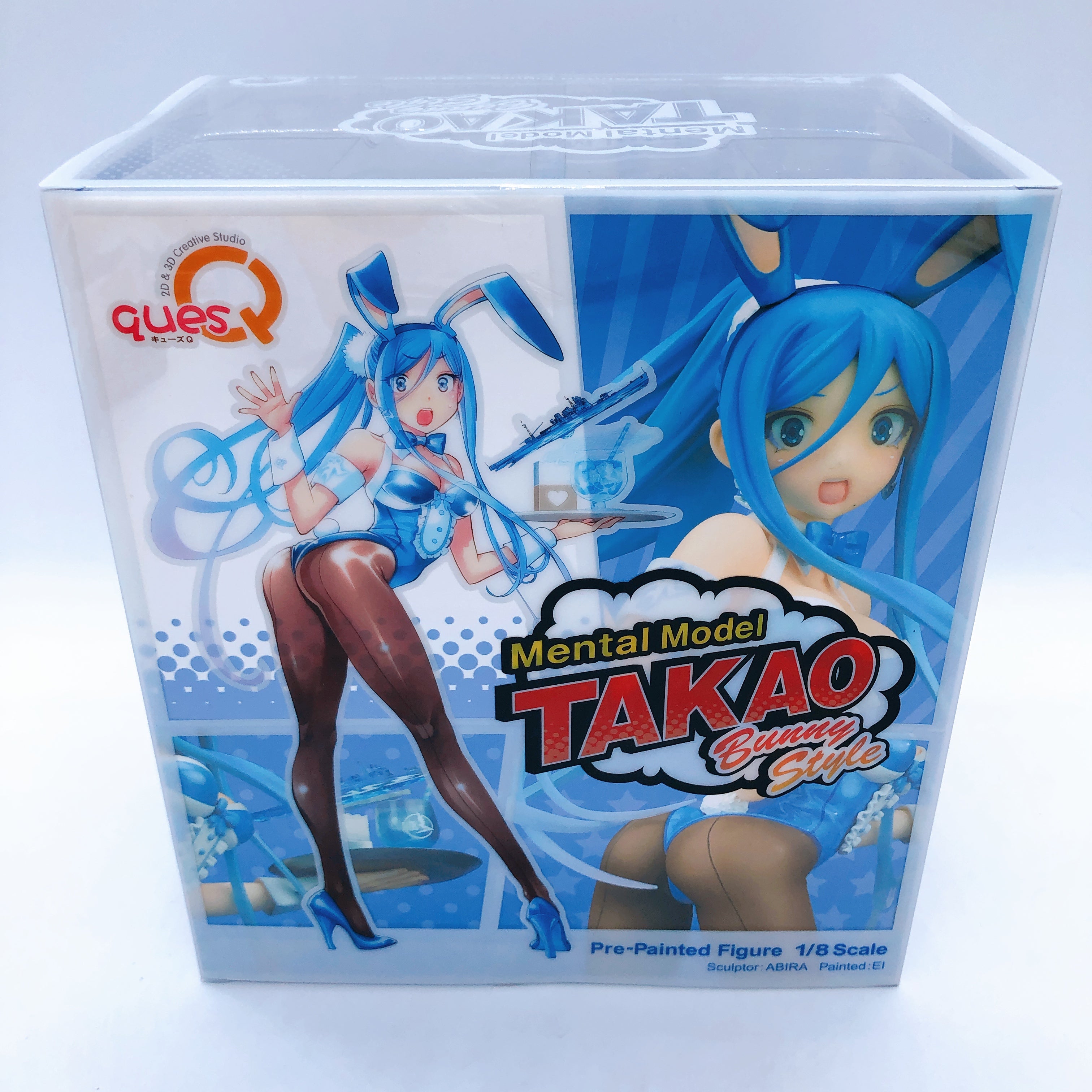 quesQ Arpeggio of Blue Steel Takao Bunny Style Mental Model 1/8 Scale Figure NEW