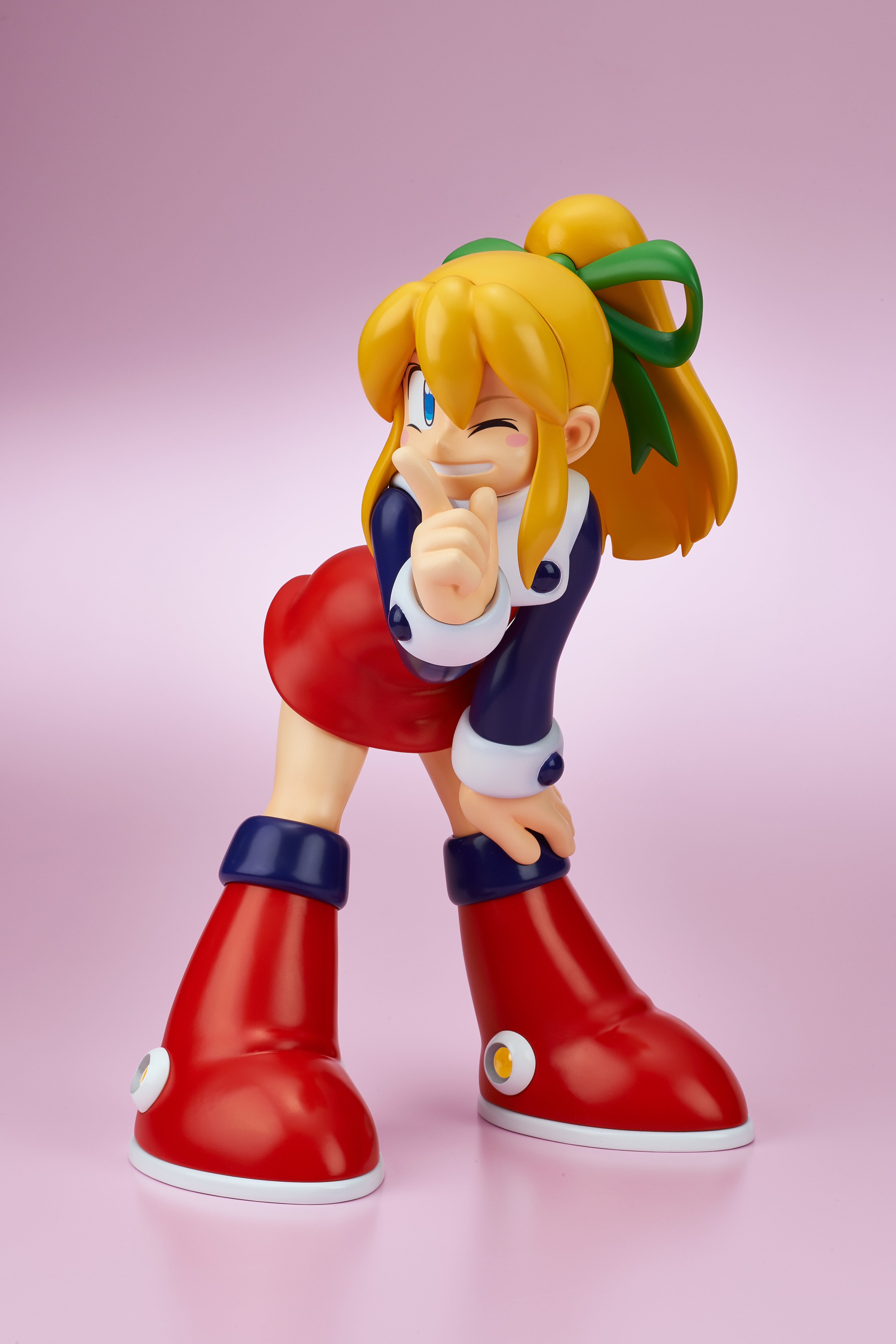 Megaman Rockman Roll Gigantic Series 300mm Figure X-Plus Japan AUTHENTIC Capcom